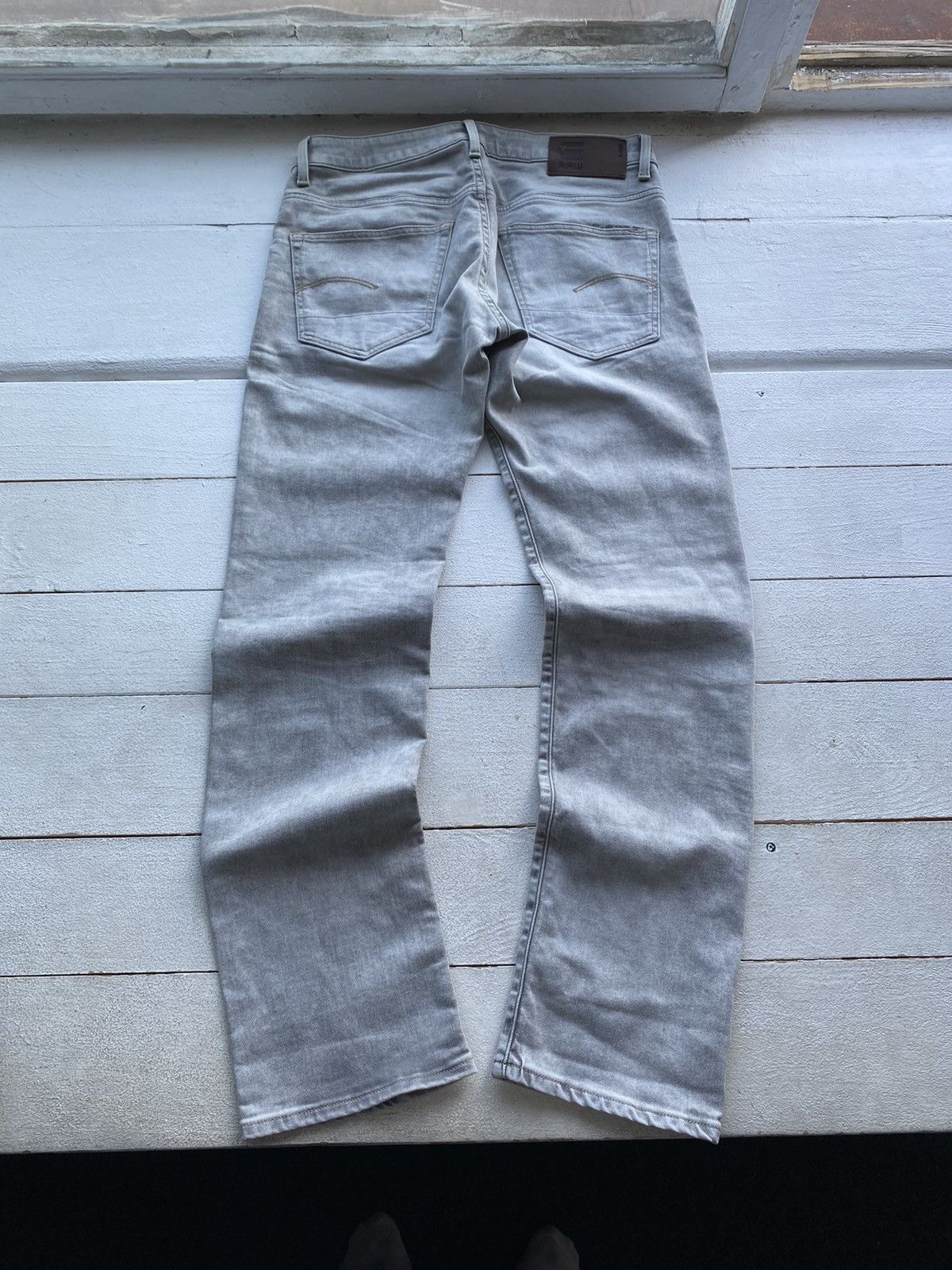 G-Star 🔗G Star Raw Gray Opium Punk 3301 Straight Jeans Relaxed Size US 32 / EU 48 - 1 Thumbnail