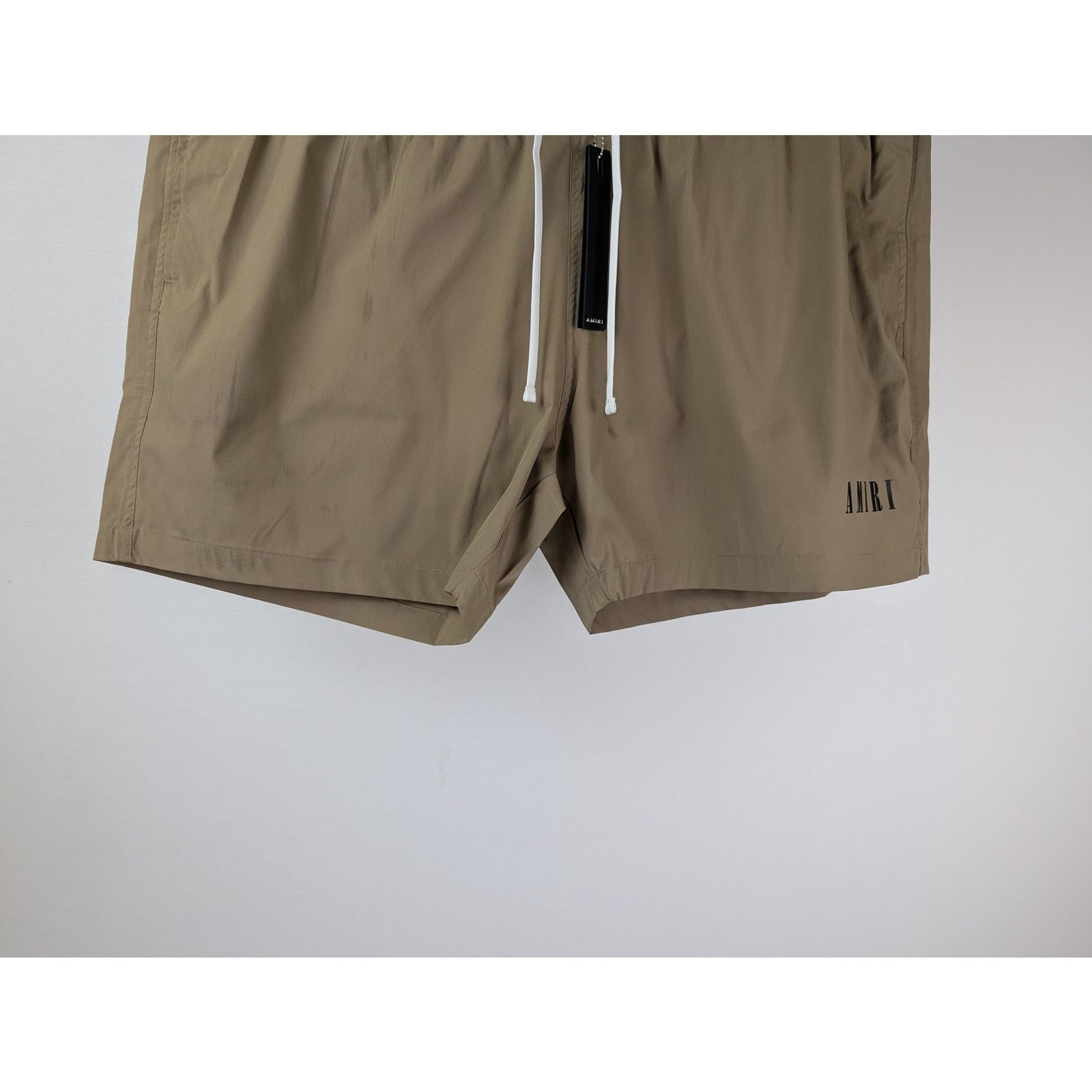 Amiri o1rshd1 Core Logo Swim Trunks Shorts in Tan xxl Size US 38 / EU 54 - 3 Thumbnail