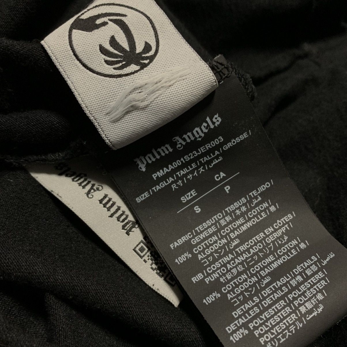 Palm Angels Palm Angels Small Getty Speedboat Classic Black Tee Size US S / EU 44-46 / 1 - 7 Thumbnail