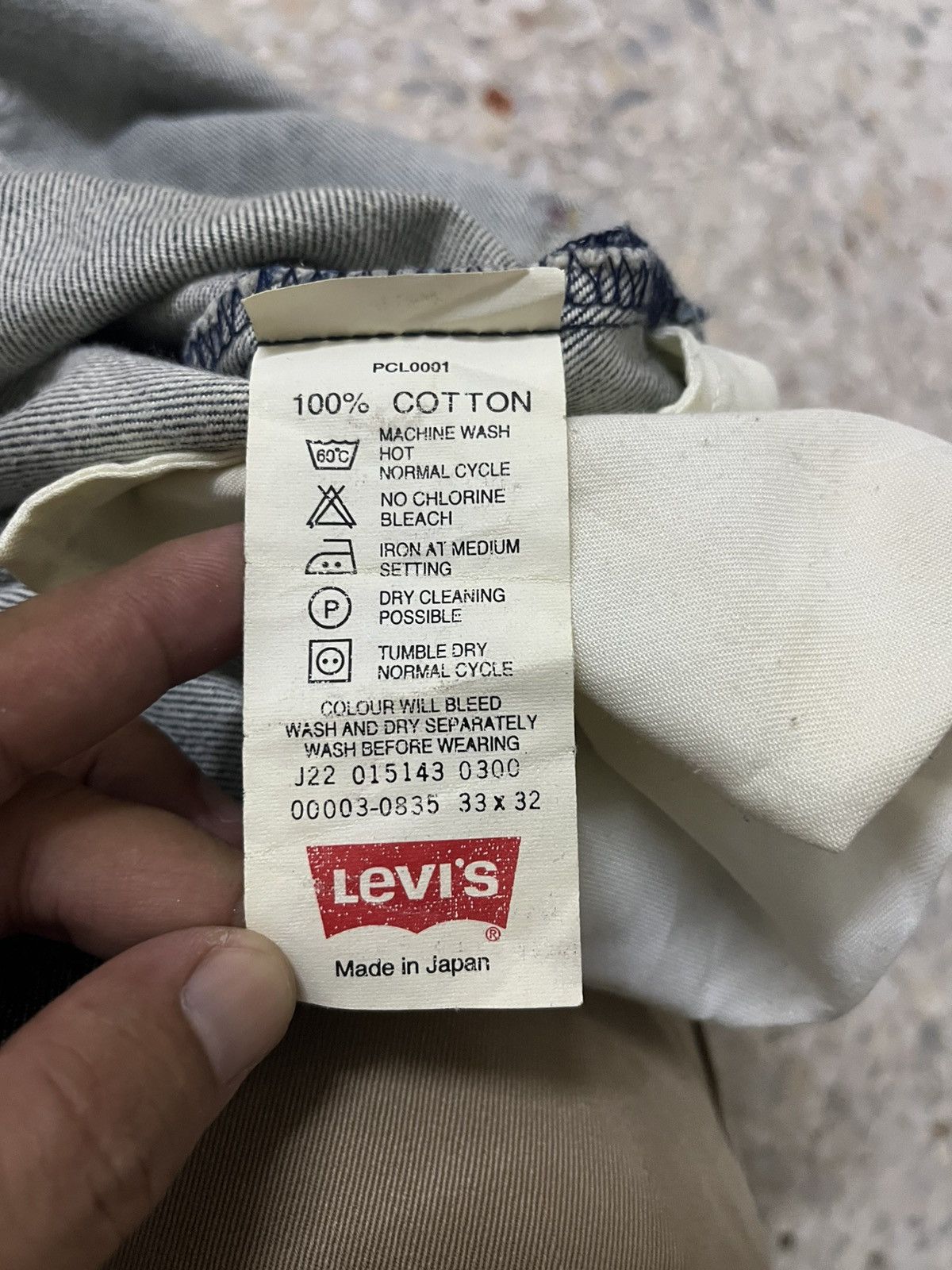 Levi's Vintage Clothing VINTAGE LEVI’S ENGINEERED RELAXED JEANS TWO-TONE ARCHIVE MIJ Size US 34 / EU 50 - 5 Thumbnail