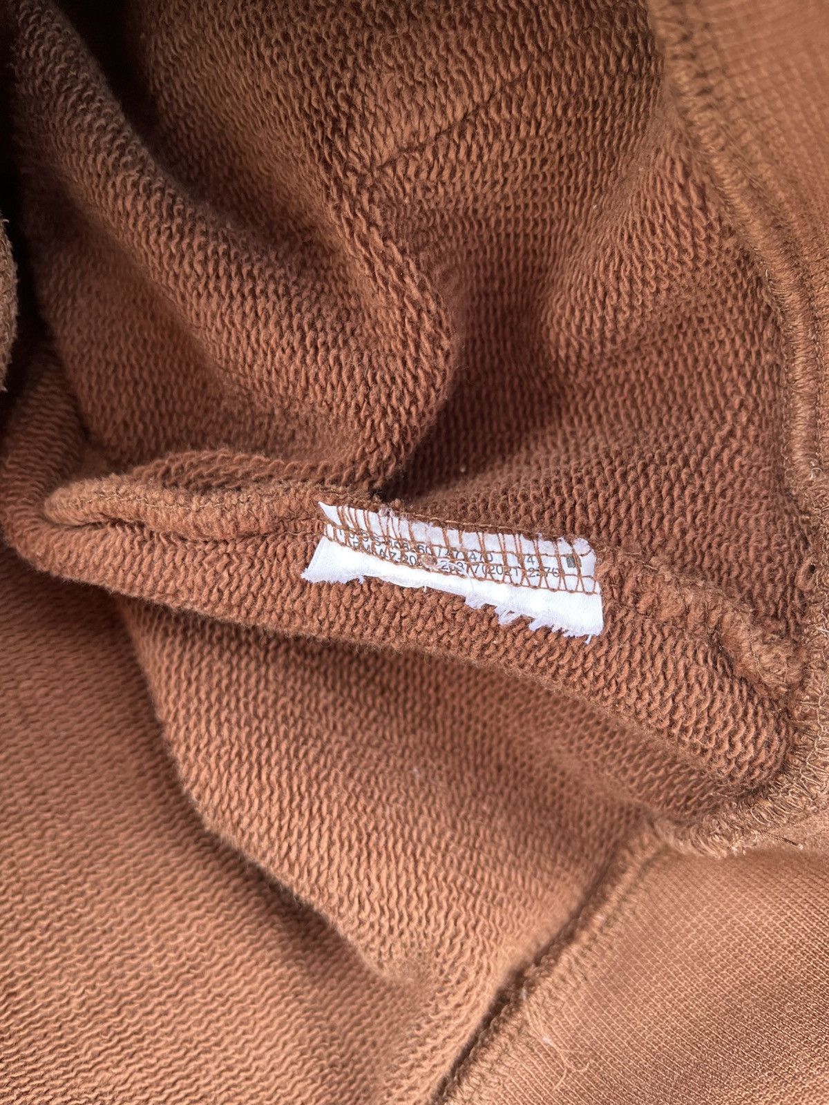 Jordan Brand Vintage Nike Air Jordan x Titan Brown Hoodie Baggy Boxy Fit Size US S / EU 44-46 / 1 - 5 Thumbnail