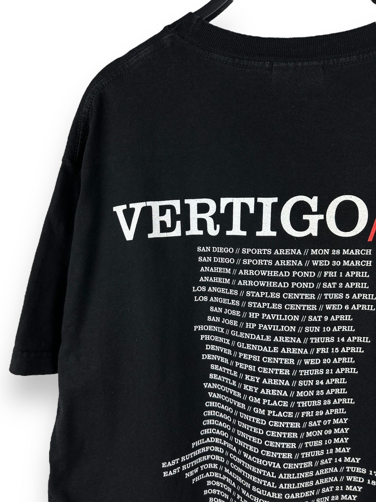 Band Tees Vintage 2005 U2 Vertigo Tour T-Shirt Rock Band Double Sided Size US L / EU 52-54 / 3 - 13 Thumbnail