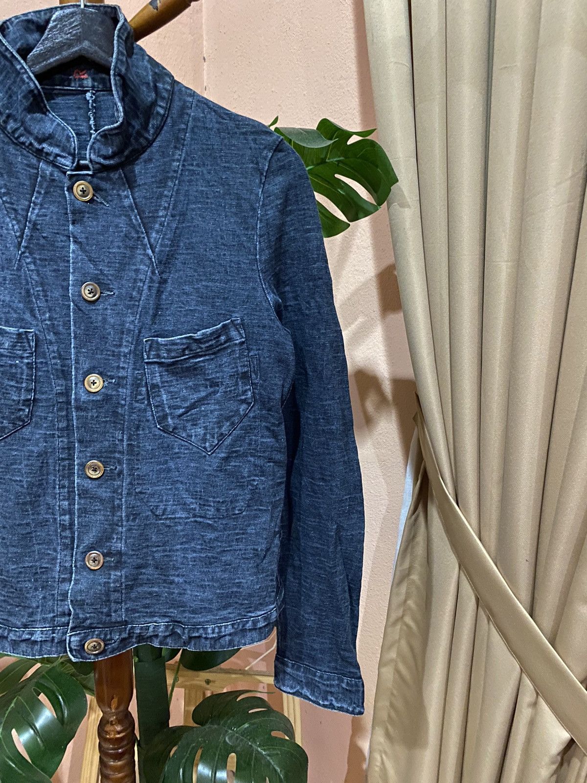 45rpm Rare 45RPM Studio Women’s Indigo-Dyed Denim Jacket Size M / US 6-8 / IT 42-44 - 5 Thumbnail