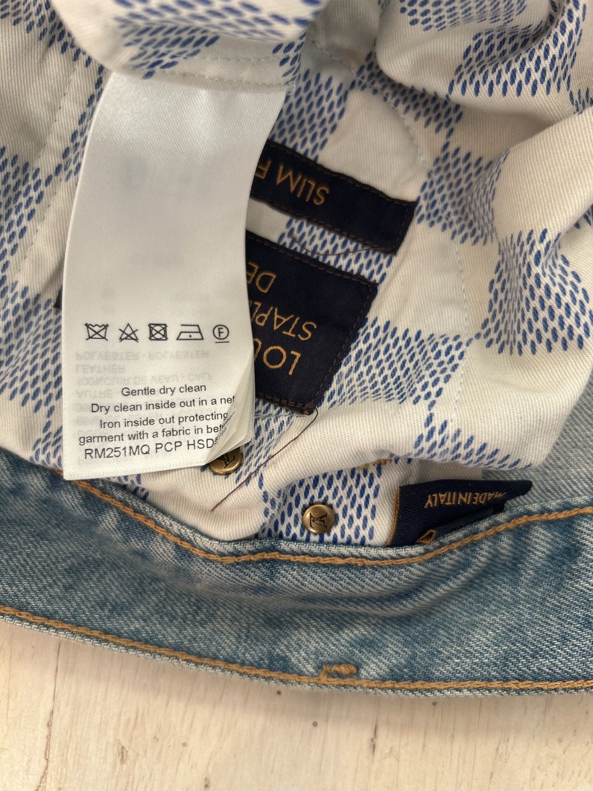 Louis Vuitton Slim Fit Denim Pants Size US 36 / EU 52 - 10 Thumbnail