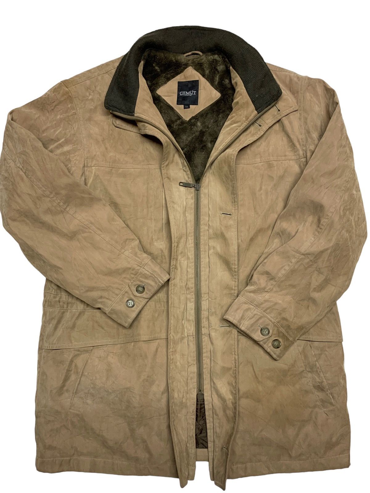 image of Vintage Gemut Homme Parkas Jacket in Grey, Men's (Size XL)