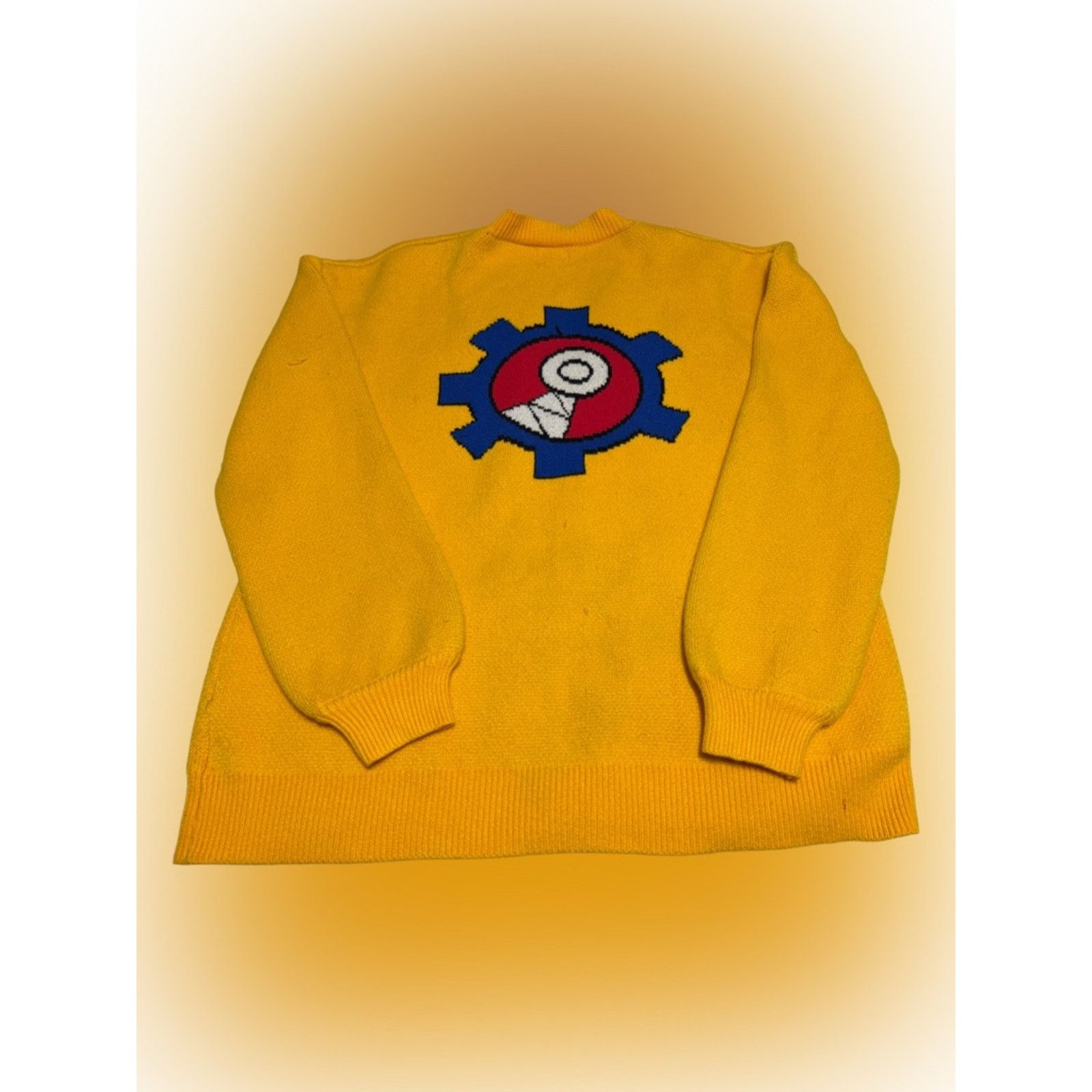 Steady Hands Steady Hands Heavy Knit Cardigan Sweater 3XL Anime RARE Size US XXL / EU 58 / 5 - 2 Thumbnail