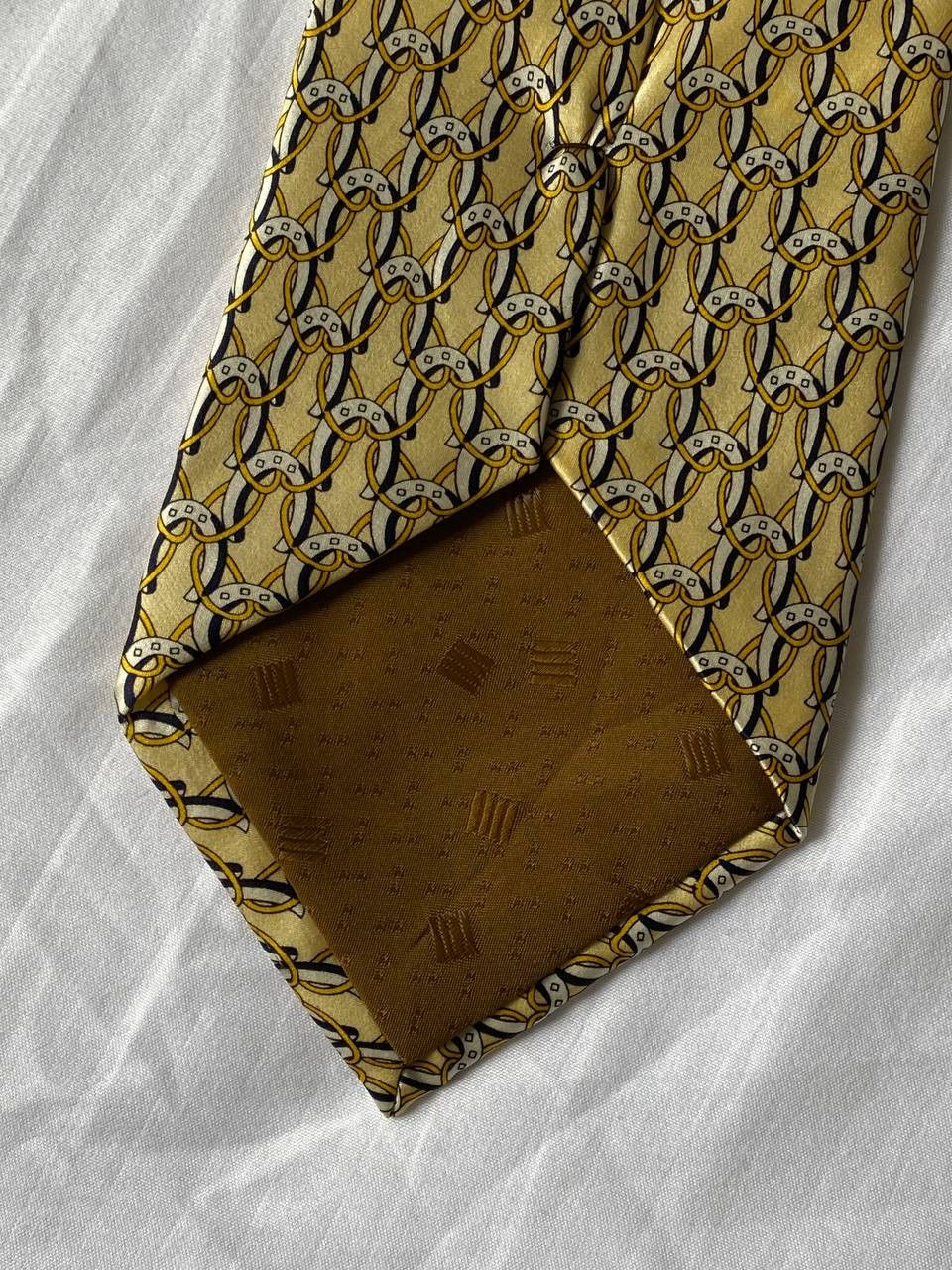 Alfred Dunhill × Vintage Vintage Alfred Dunhill Silk Tie Size ONE SIZE - 7 Thumbnail