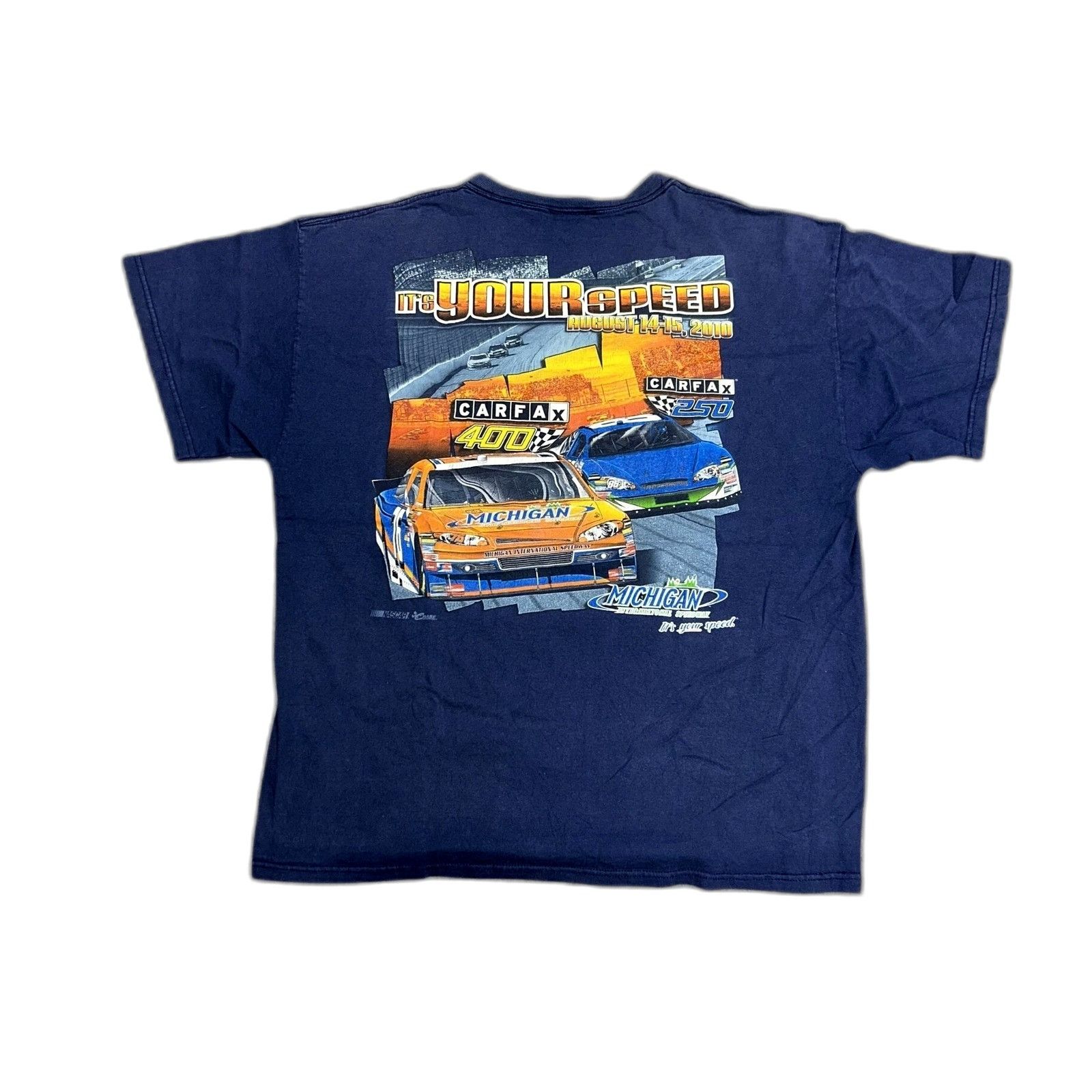 Chase Authentics Vitngae NASCAR Dayton 500 Shirt Chase Authentics XL Black Size US XL / EU 56 / 4 - 1 Thumbnail