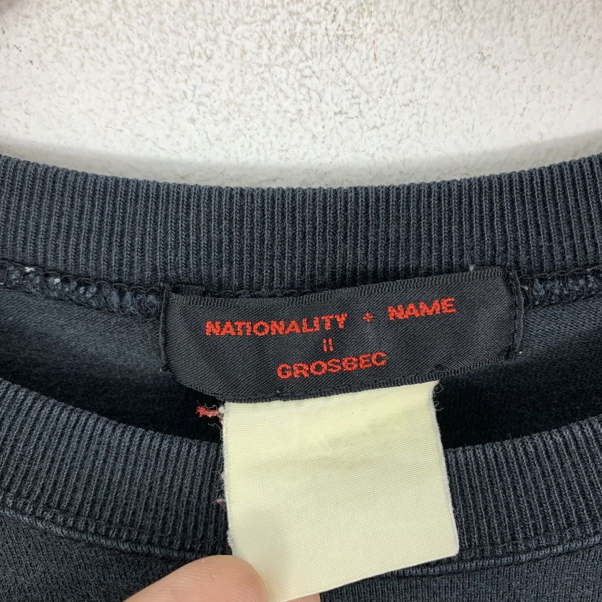 Japanese Brand NATIONALITY + NAME = GROSBEC Japanese Brand Tshirt Size US S / EU 44-46 / 1 - 4 Thumbnail