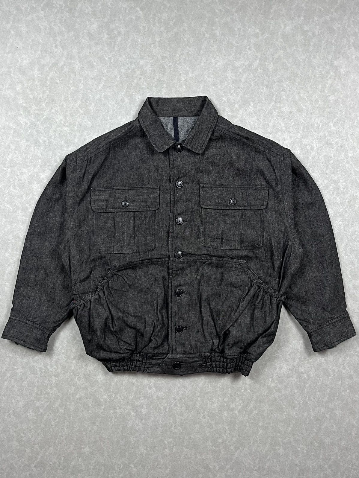 Issey Miyake 80s Issey Miyake denim reversible Size US M / EU 48-50 / 2 - 3 Thumbnail