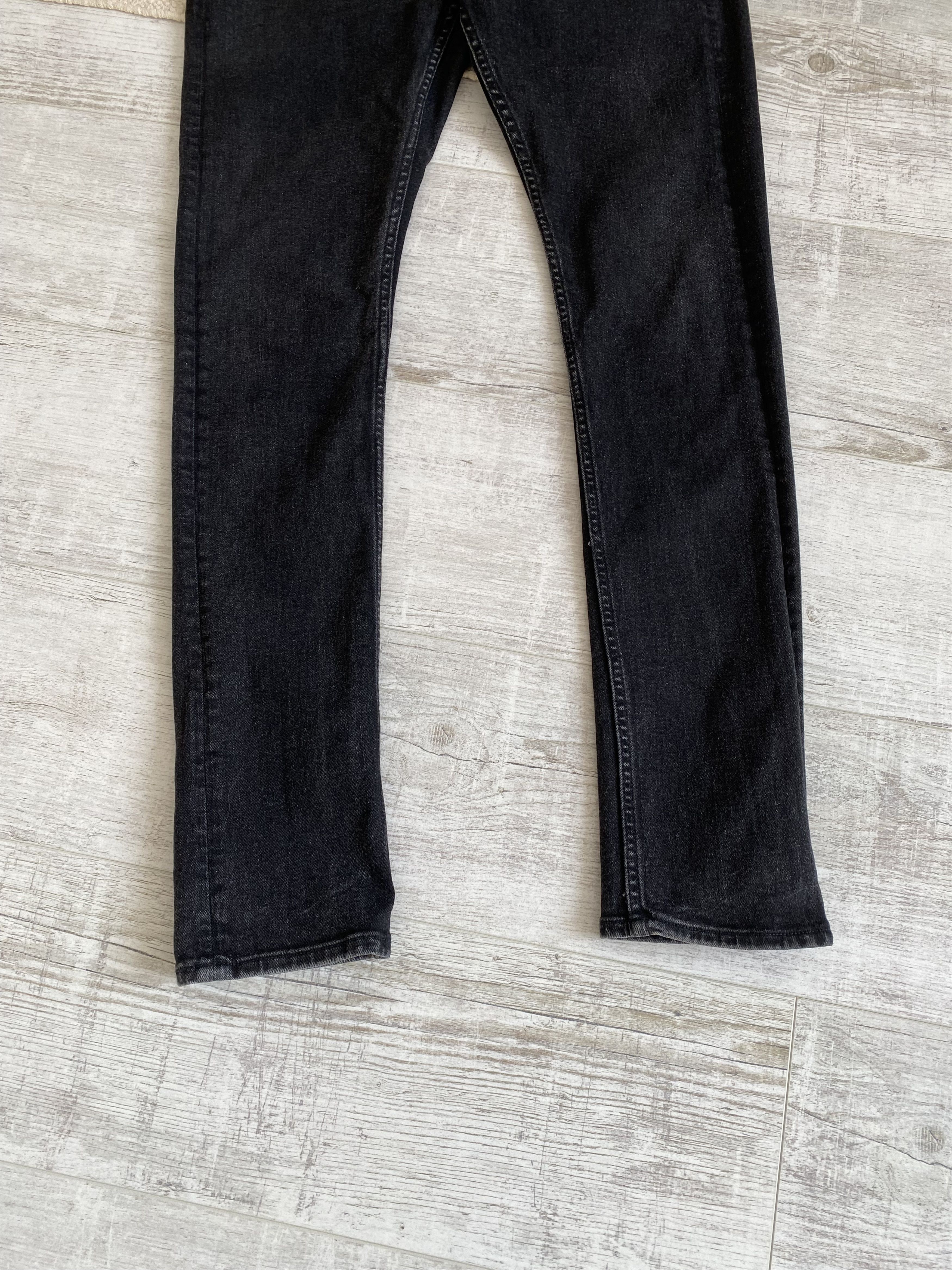 Allsaints Allsaints Cotton Black Washed Slim Denim Jeans Pants Size US 31 - 5 Thumbnail