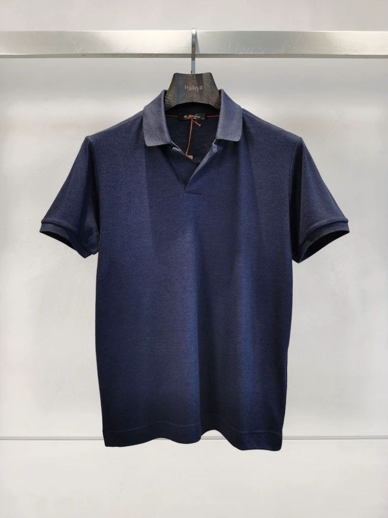 Loro Piana LORO PIANA cashmere silk Polo shirt Size US S / EU 44-46 / 1 - 1 Thumbnail