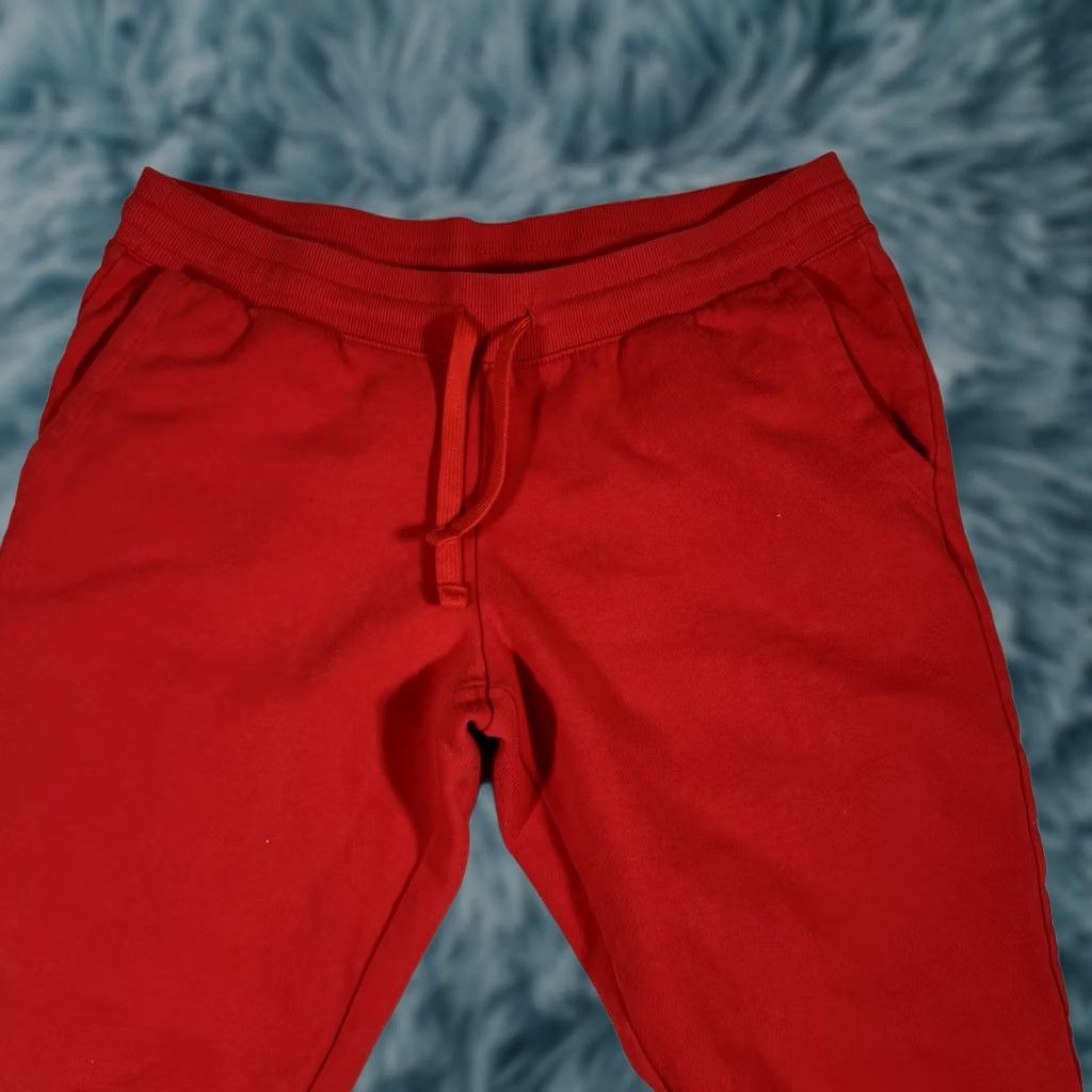 Essentials EUC Women's Amazon Fleece Jogger Sweatpants Pants Sweatpants M Red Amazon Essentials Regular Size M Womens Size 32" / US 10 / IT 46 - 1 Thumbnail