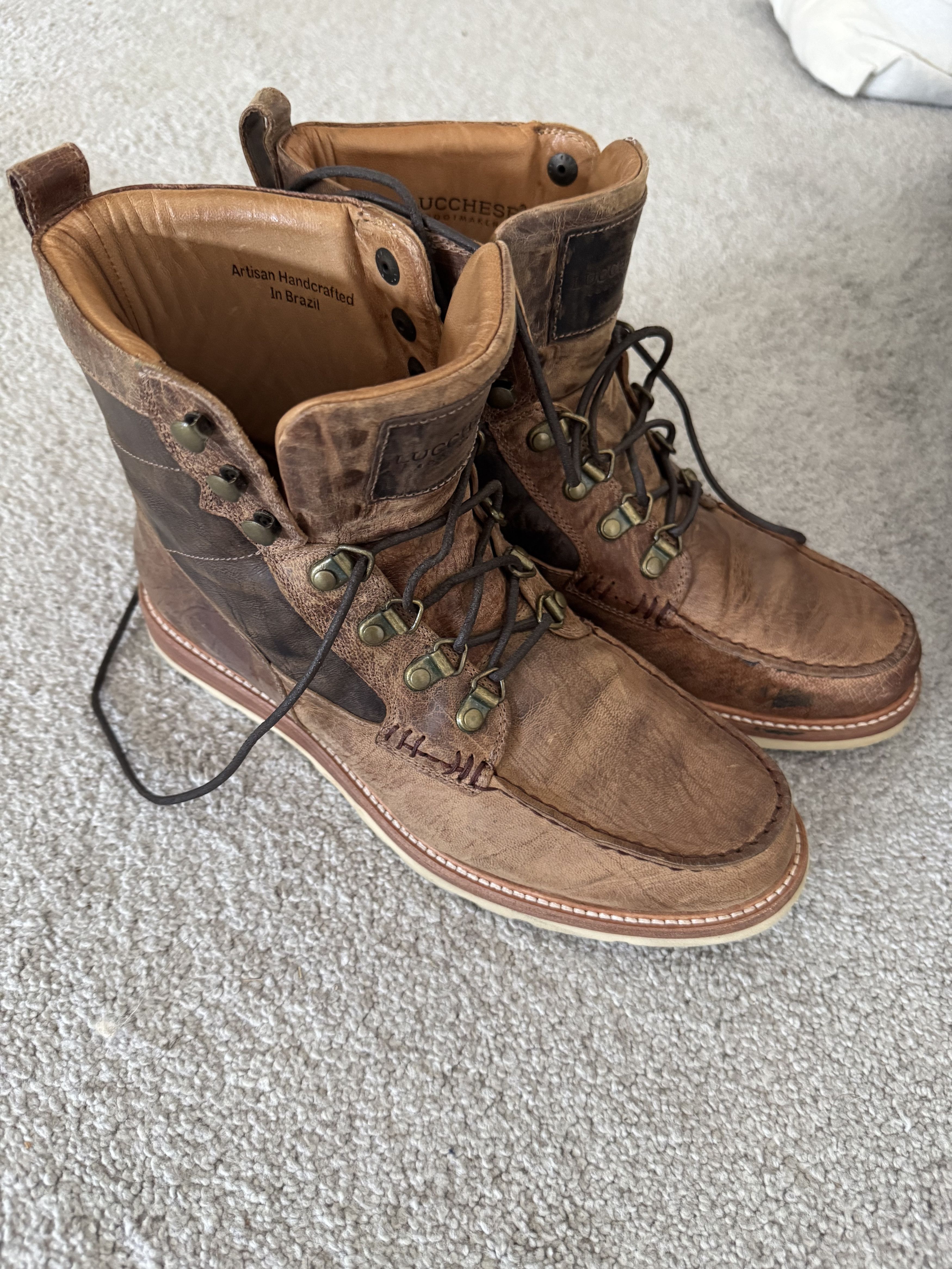Lucchese Lucchese Lace Up Range Boots Size US 9.5 / EU 42-43 - 1 Thumbnail