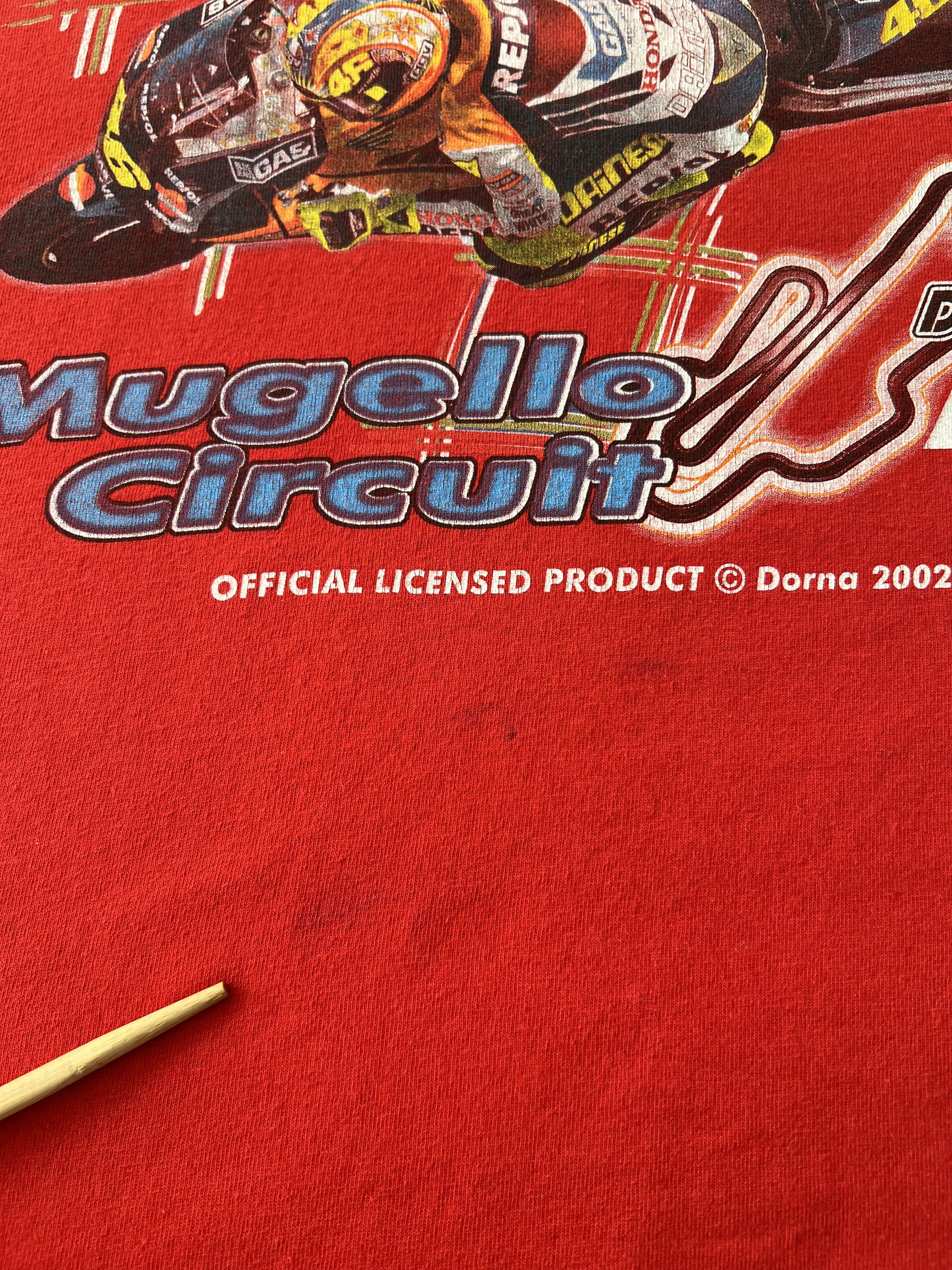 Vintage Vintage 2002 Valentino Rossi MotoGP Mugello Circuit Honda Size US M / EU 48-50 / 2 - 6 Thumbnail
