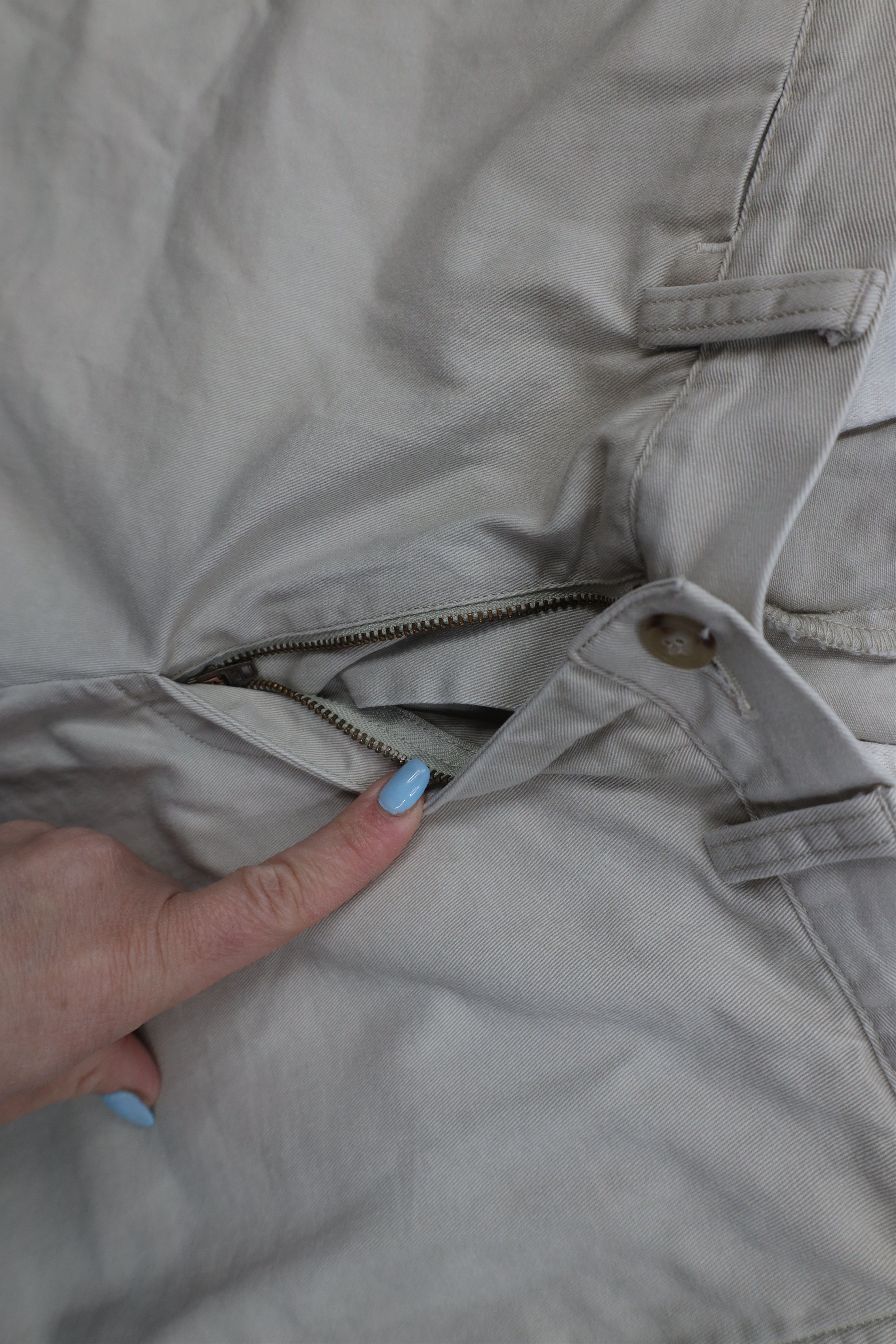 Polo Ralph Lauren Vintage Ralph Lauren Fit Above Knee Chino Shorts Beige Size US 30 / EU 46 - 8 Thumbnail