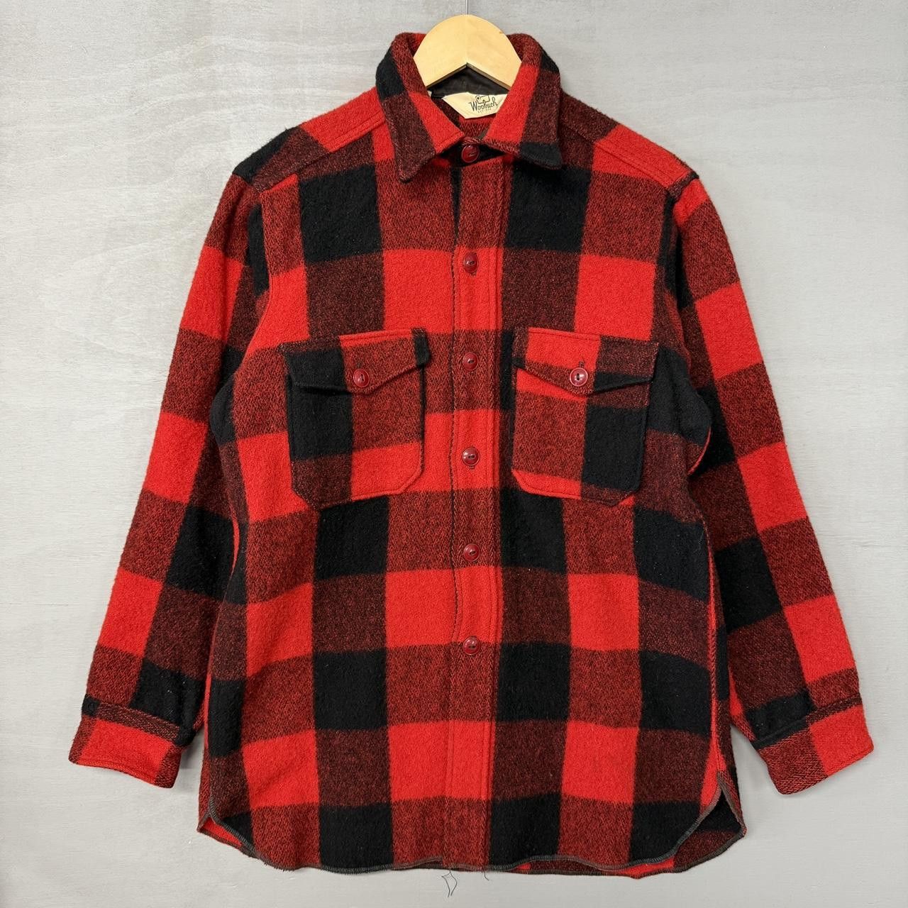 Woolrich Woolen Mills Vintage Woolrich Women’s Plaid Flannel Button Up Size 15 Size M / US 6-8 / IT 42-44 - 1 Thumbnail