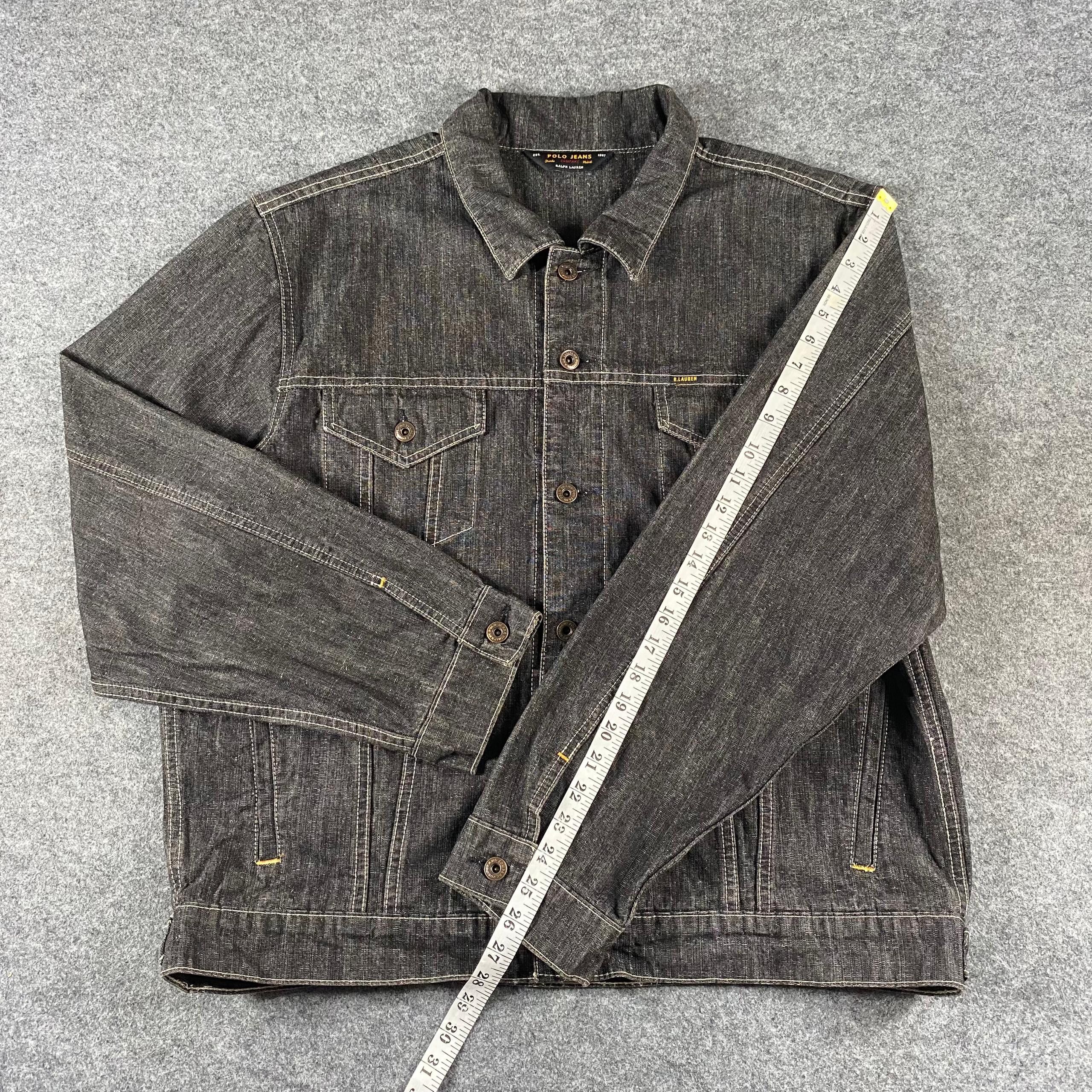Polo Ralph Lauren Vintage 90s Polo Ralph Lauren Denim Jacket Size US L / EU 52-54 / 3 - 5 Thumbnail