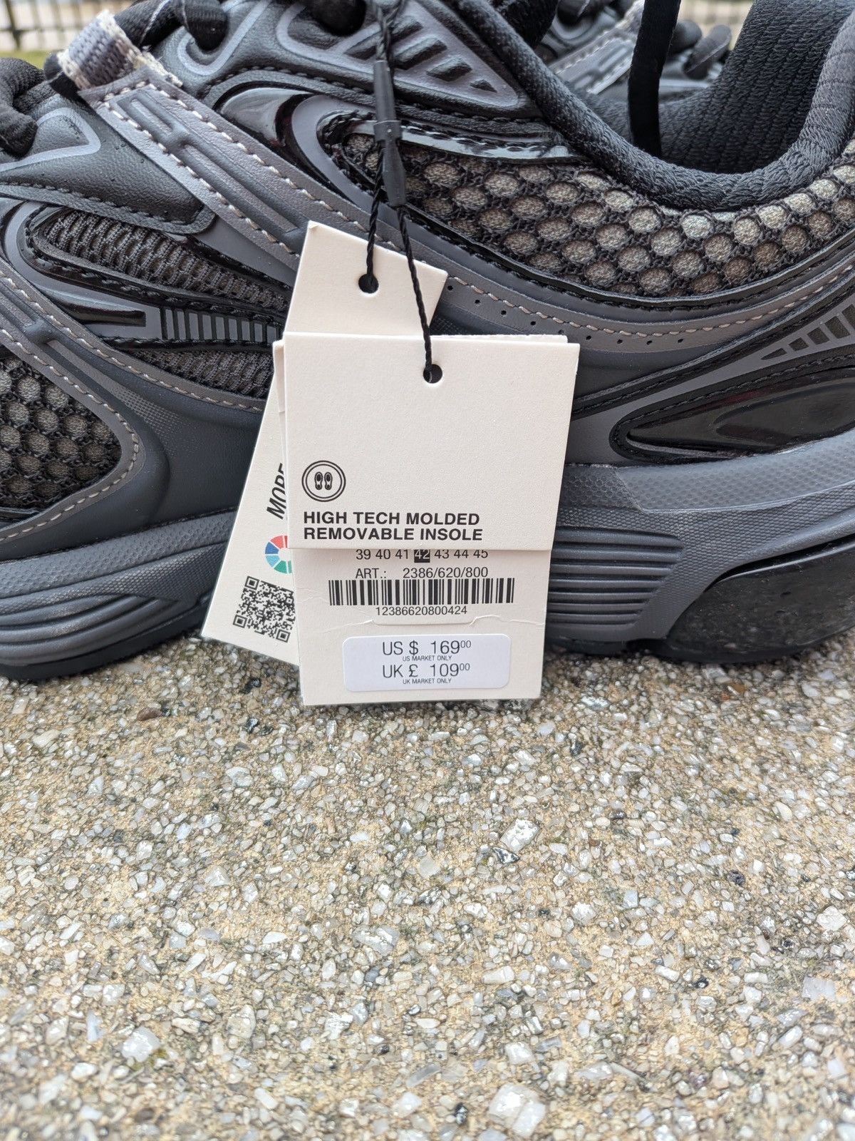 Zara CHUNKY SOLE TRAINERS Size US 9 / EU 42 - 13 Thumbnail