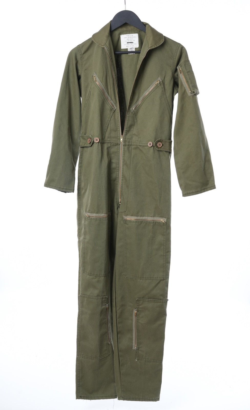 Aeronautica Militare VTG Type S-36 Bureau Of Aeronautics Spec 55933 Coveralls Size US 30 / EU 46 - 1 Thumbnail