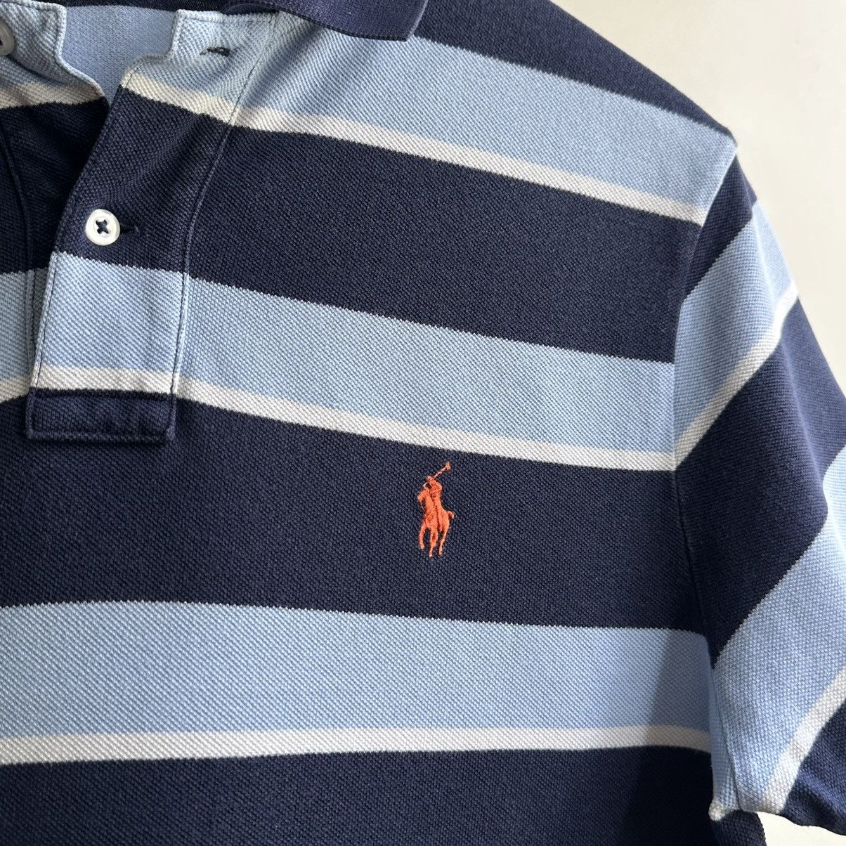 Polo Ralph Lauren Vintage 90s Polo Ralph Lauren Striped Polo Shirt Size US L / EU 52-54 / 3 - 4 Thumbnail