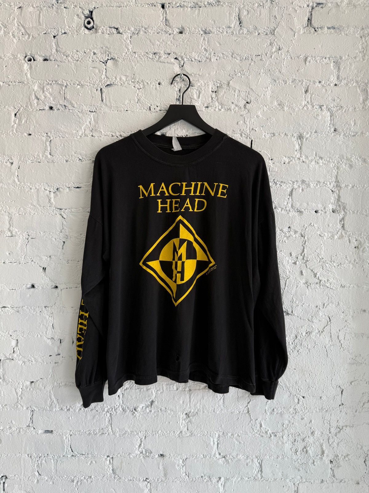 Vintage 1994 MACHINE HEAD ‘FUCK IT ALL’ L/S TEE Size US XL / EU 56 / 4 - 1 Thumbnail