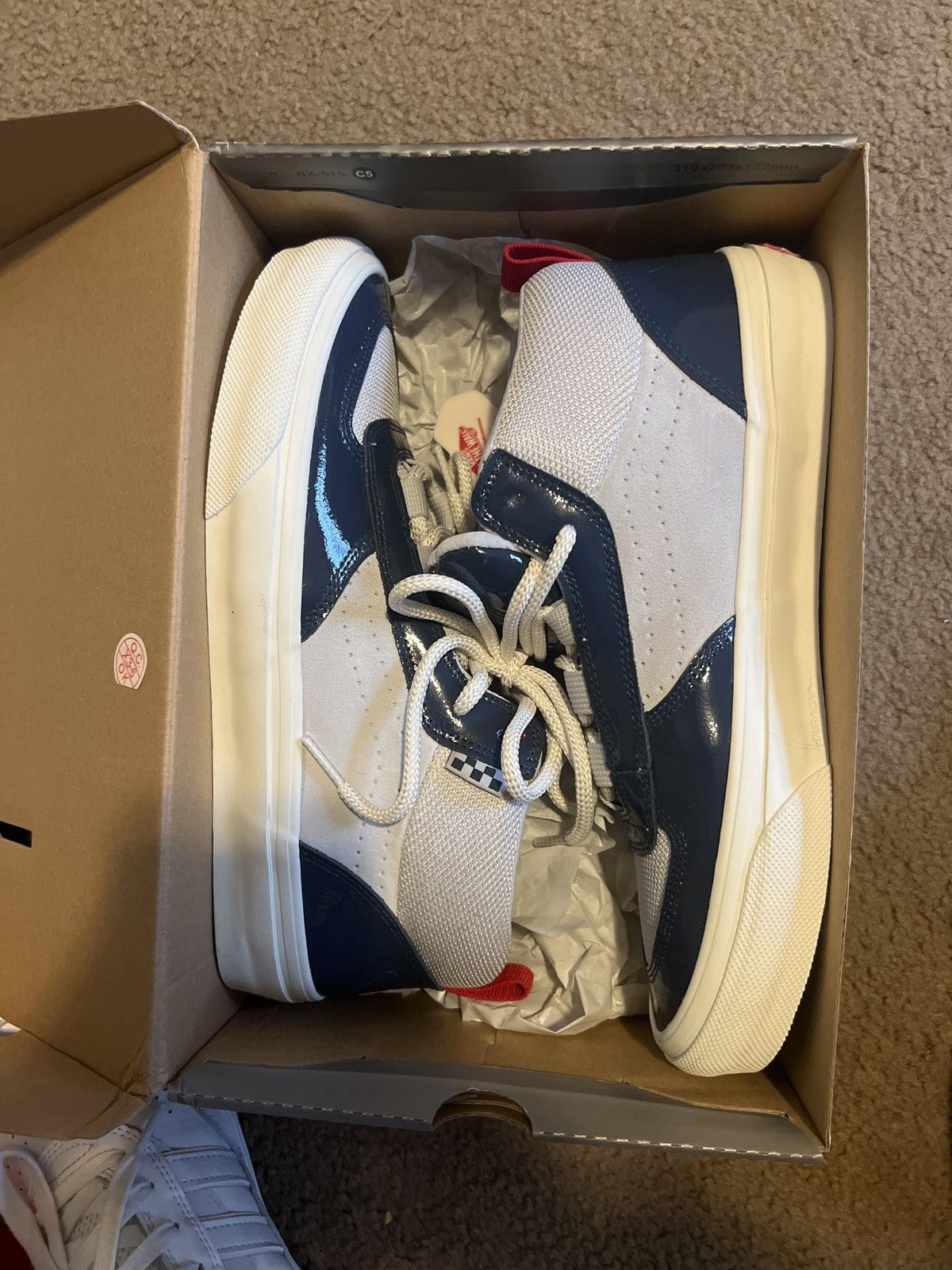 Vans Vans X Quartersnacks Blue Skate MC 96 VCU Size US 9 / EU 42 - 7 Thumbnail