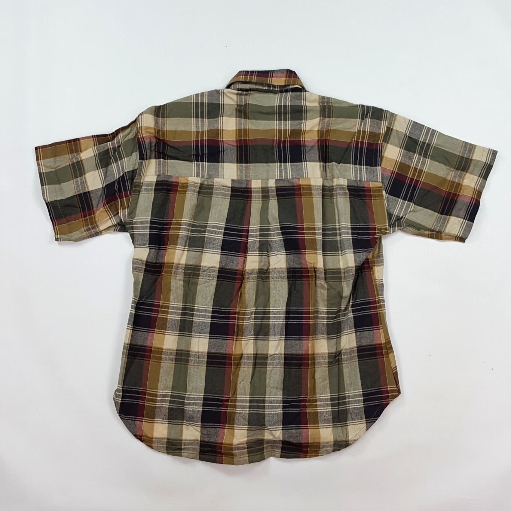 Members Only VINTAGE Members Only Plaid Collared Button-Up Shirt Short Sleeve Large Mens 90s Size US L / EU 52-54 / 3 - 3 Thumbnail