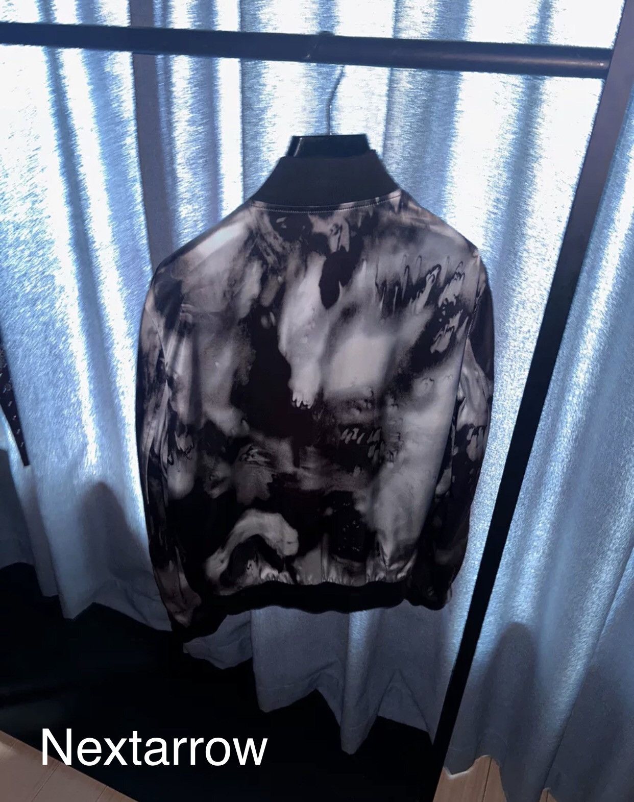 Saint Laurent Paris × Yves Saint Laurent Saint Laurent slp18SS black and white cow splash-ink jacket Size US M / EU 48-50 / 2 - 2 Thumbnail