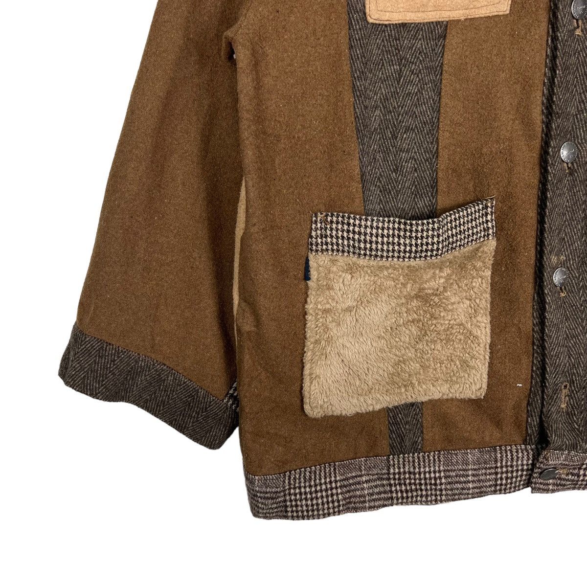 Japanese Brand 🔥 RIVET & SURGE PATCHWORK LESS COLAR Size US M / EU 48-50 / 2 - 4 Thumbnail
