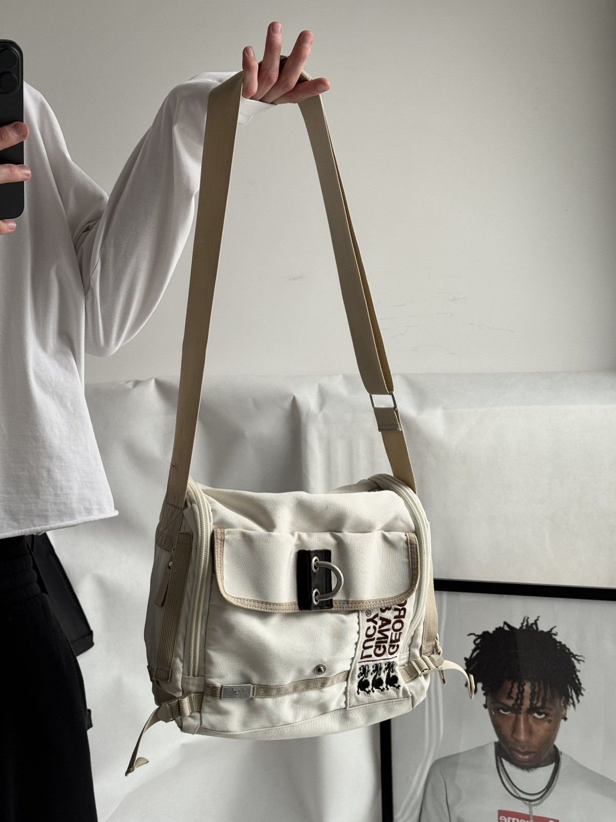 Japanese Brand George Gina & Lucy Bag GGL Alyx Style Vintage Y2k AvantGarde Size ONE SIZE - 5 Thumbnail