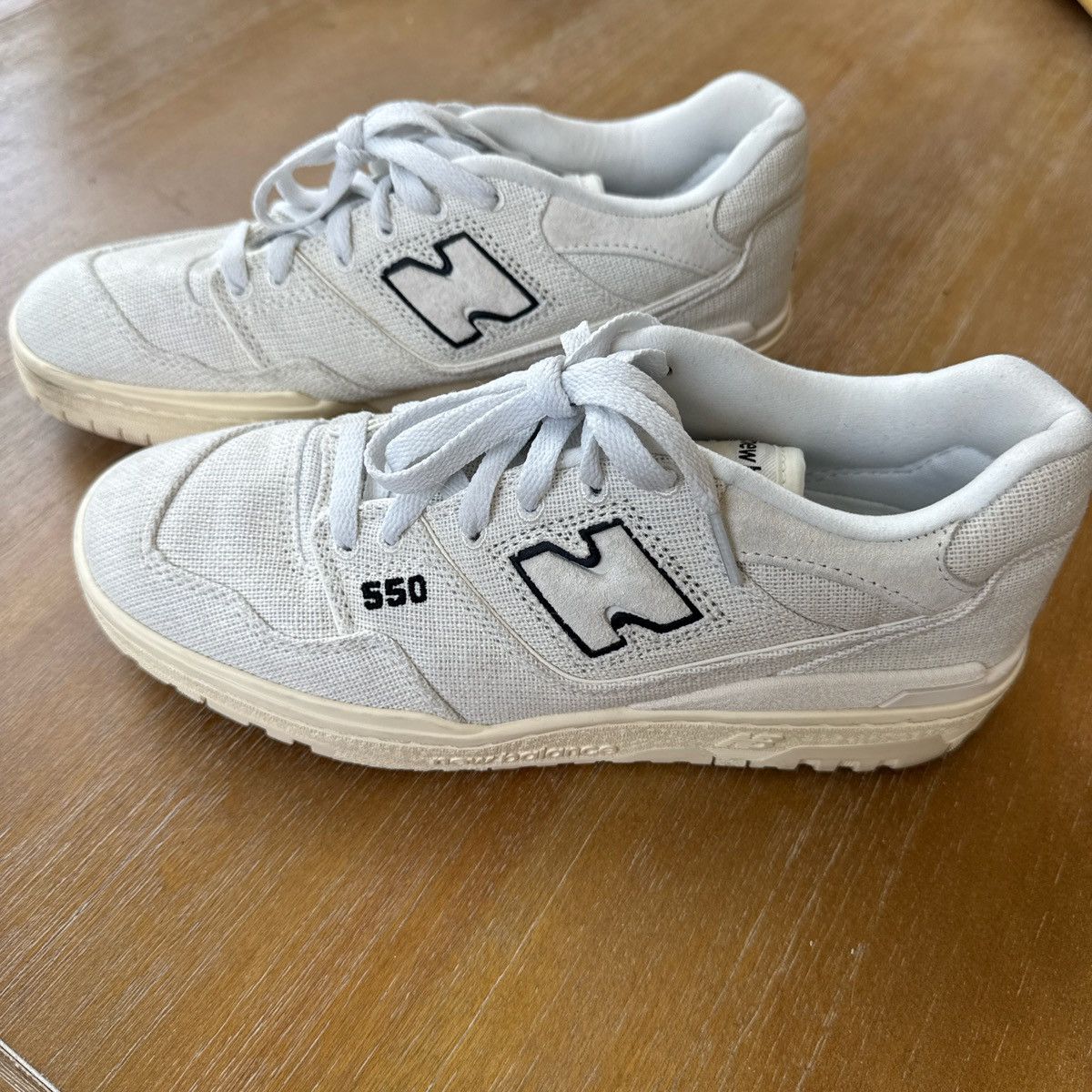 New Balance New Balance 550 ‘Hemp Pack-Sea Salt’ Size US 8 / EU 41 - 2 Thumbnail