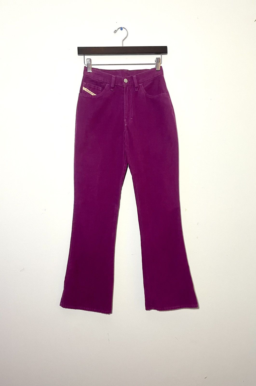 Diesel Diesel Industry Line Vintage Magenta Pants Size 26" / US 2 / IT 38 - 1 Thumbnail