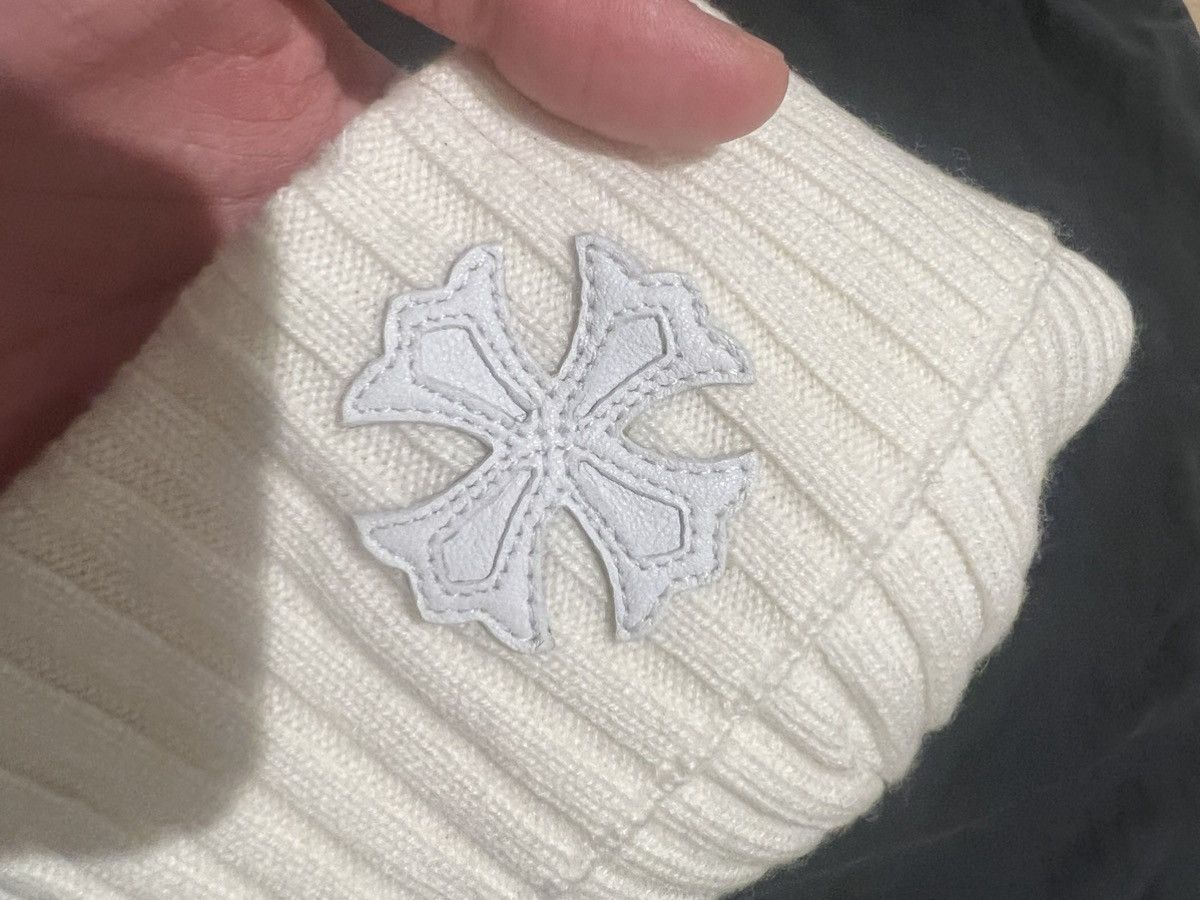 Chrome Hearts Cashmere leather plus cross patch beanie Size ONE SIZE - 4 Thumbnail