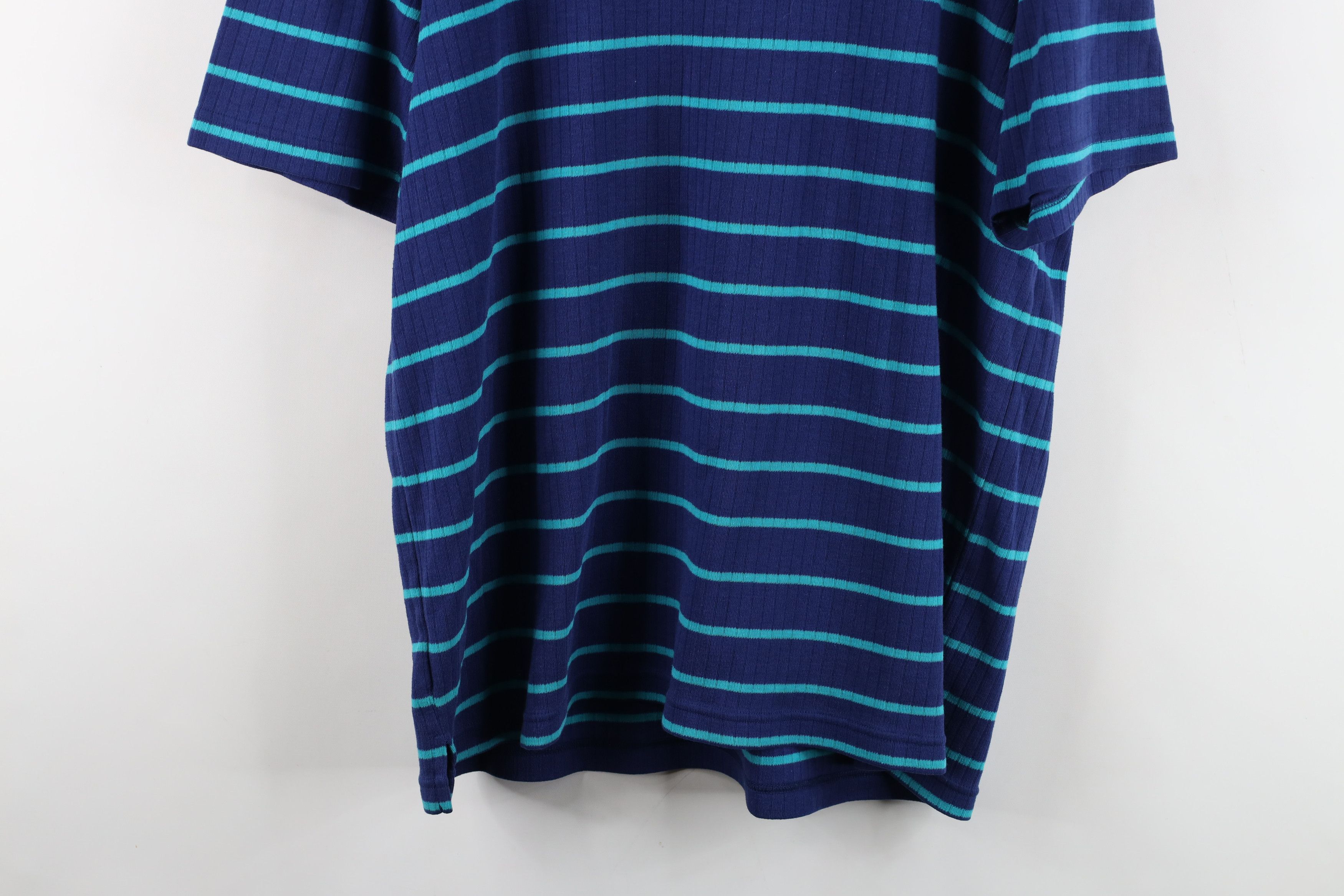 Vintage Vintage 90s Streetwear Ribbed Knit Short Sleeve T-Shirt Size M / US 6-8 / IT 42-44 - 12 Thumbnail