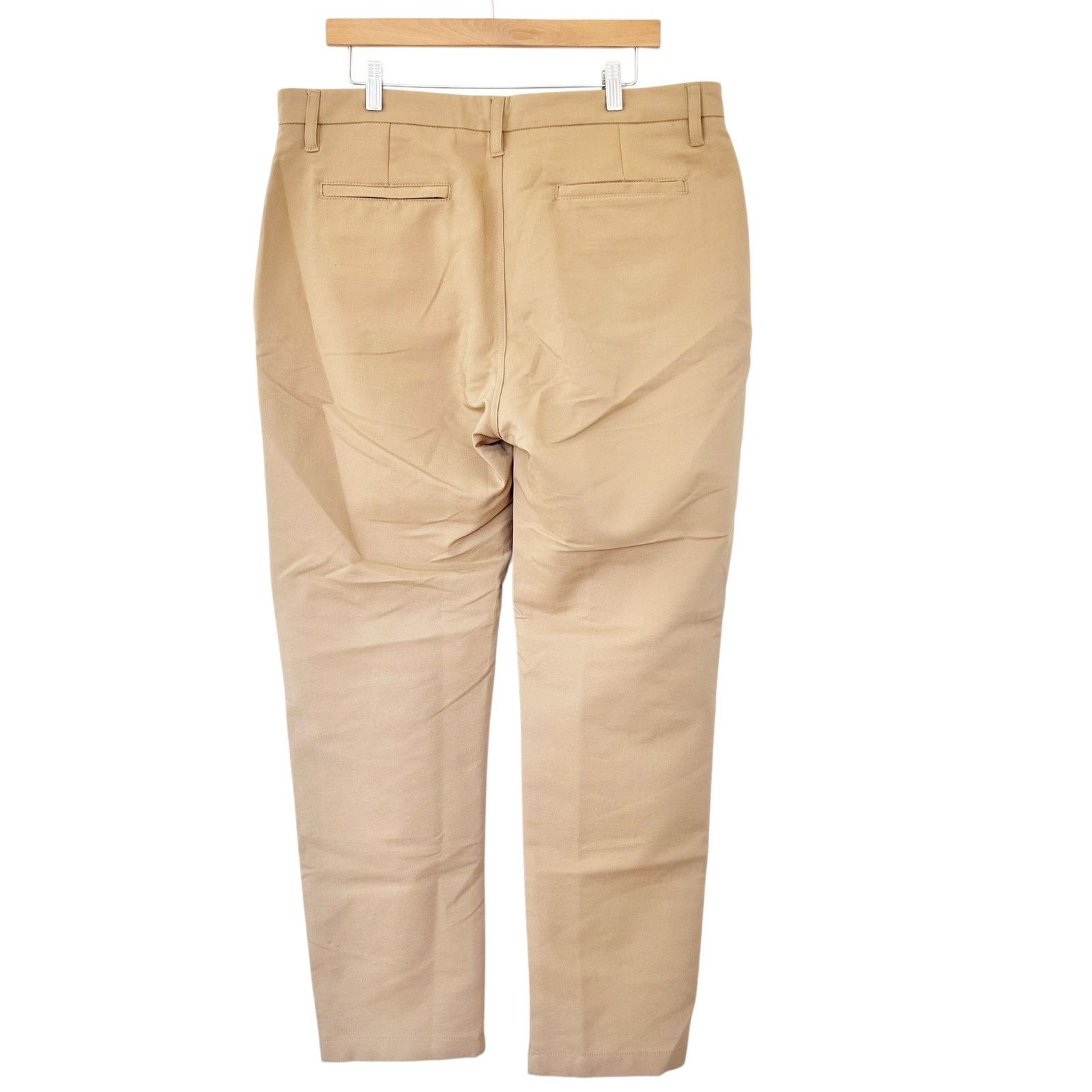 Other Woodies Tan Flat Front Pants 37x31 Size US 37 - 6 Thumbnail