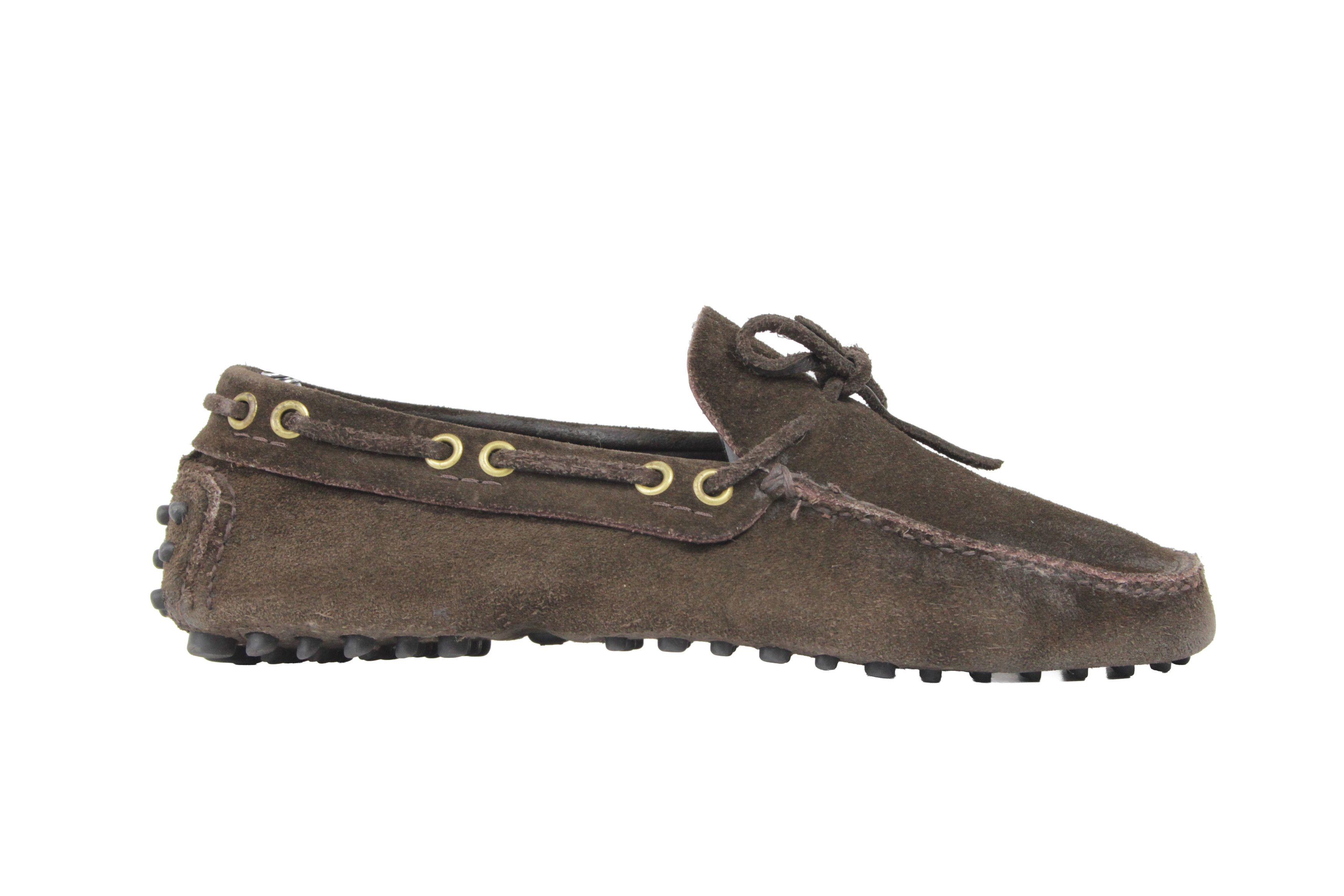 Car Shoe By Prada Suede Car Driver Loafers Size US 8 / IT 38 - 2 Thumbnail
