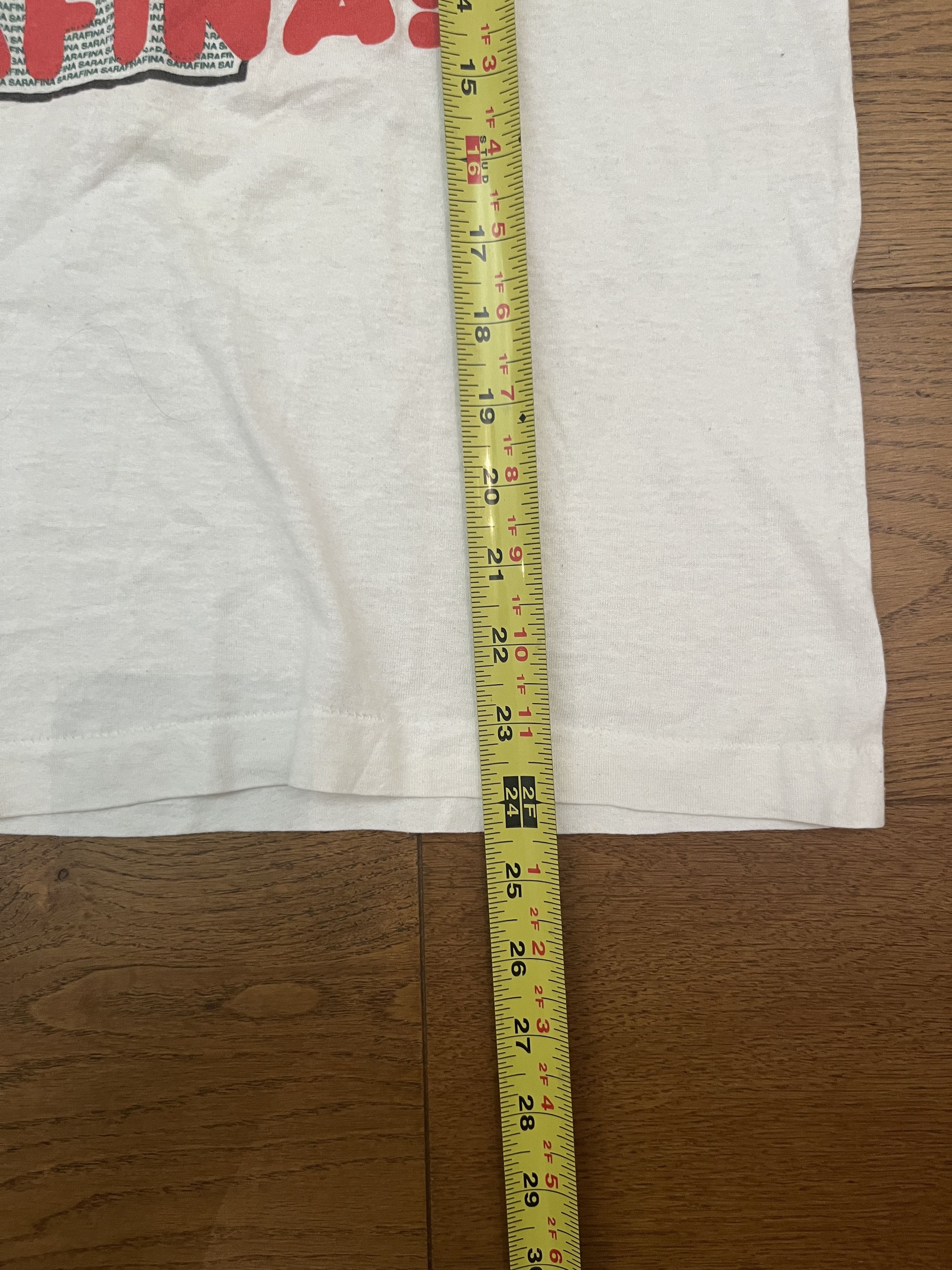 Vintage Vtg 1990 Sarafina! World Tour Single Stitch Screen Stars Tee Size US XL / EU 56 / 4 - 6 Thumbnail