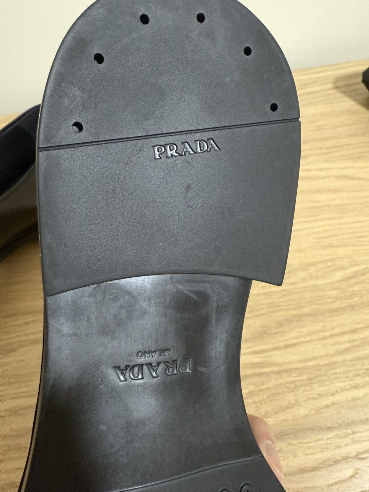 Prada NEW Prada Men’s Loafers size 8. Size US 8 / EU 41 - 8 Thumbnail