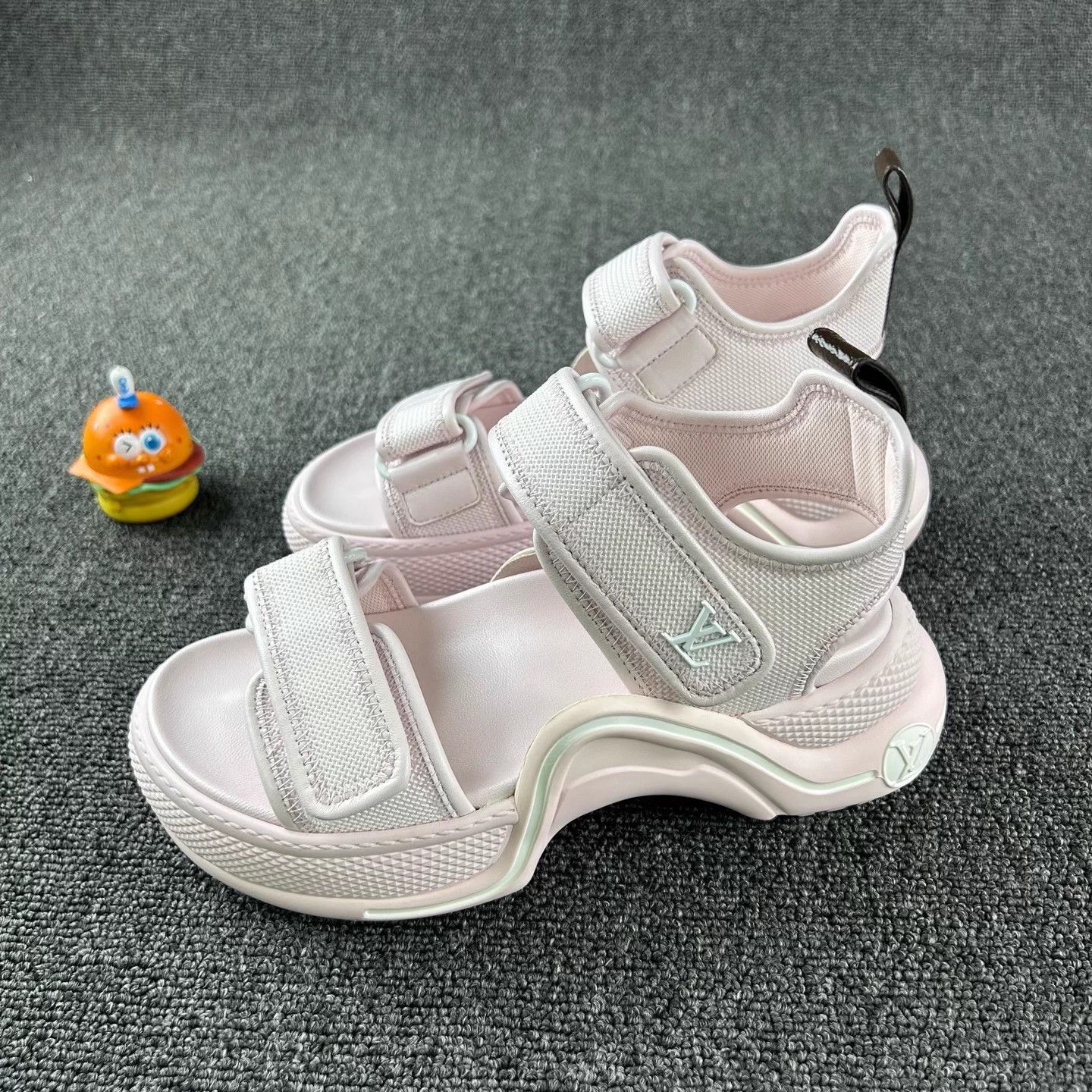 Louis Vuitton LV Strappy Velcro Sandal 35 EU New Elevated Iconic Size US 4 / IT 34 - 1 Thumbnail