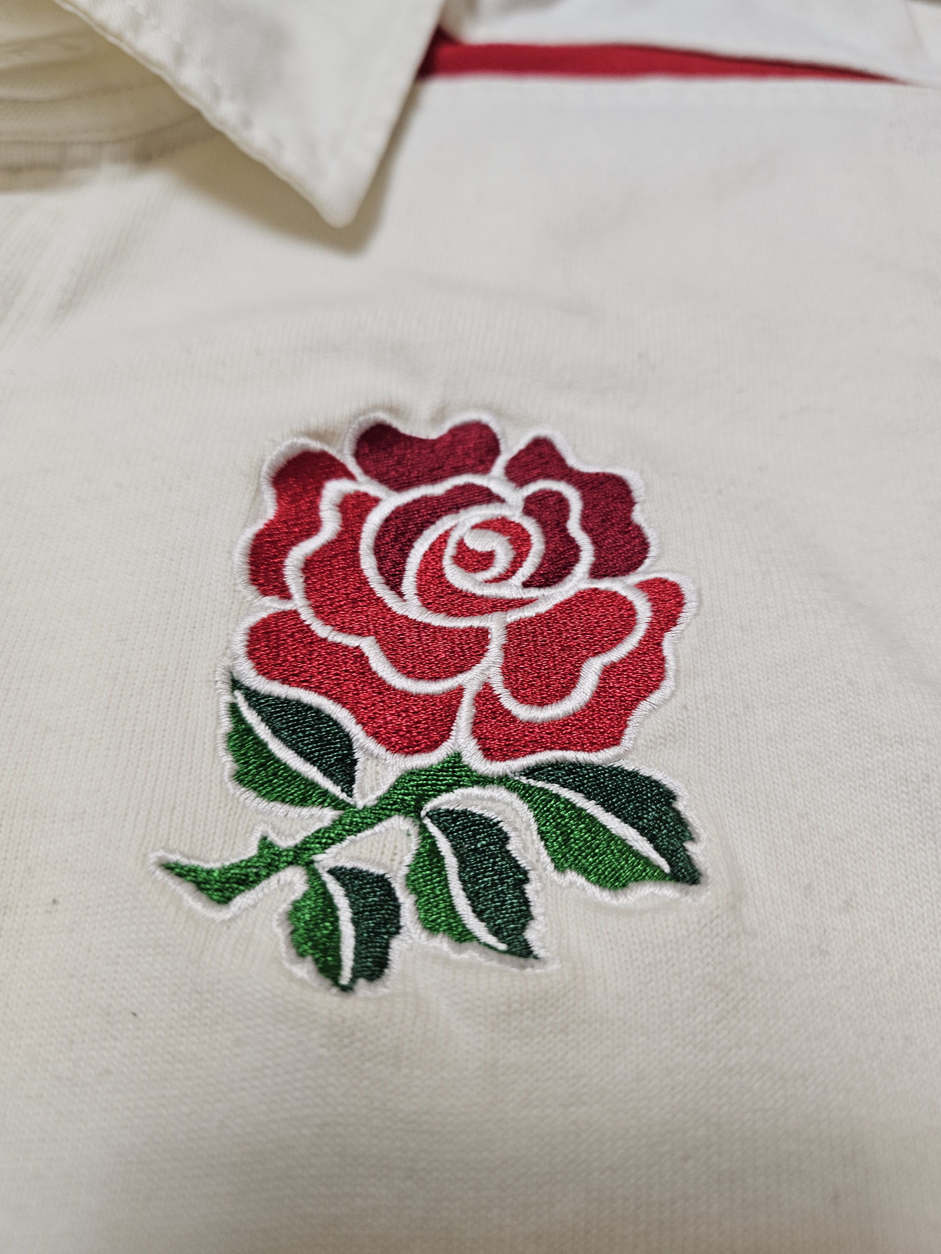 Nike ENGLAND RUGBY JERSEY VINTAGE LONG NIKE SHIRT RUGBY JERSEY O2 Size US L / EU 52-54 / 3 - 4 Thumbnail