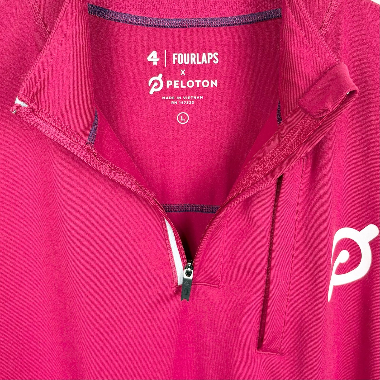Peloton Peloton x Fourlaps Venture Half Zip Pullover Jersey Large Size US L / EU 52-54 / 3 - 3 Thumbnail