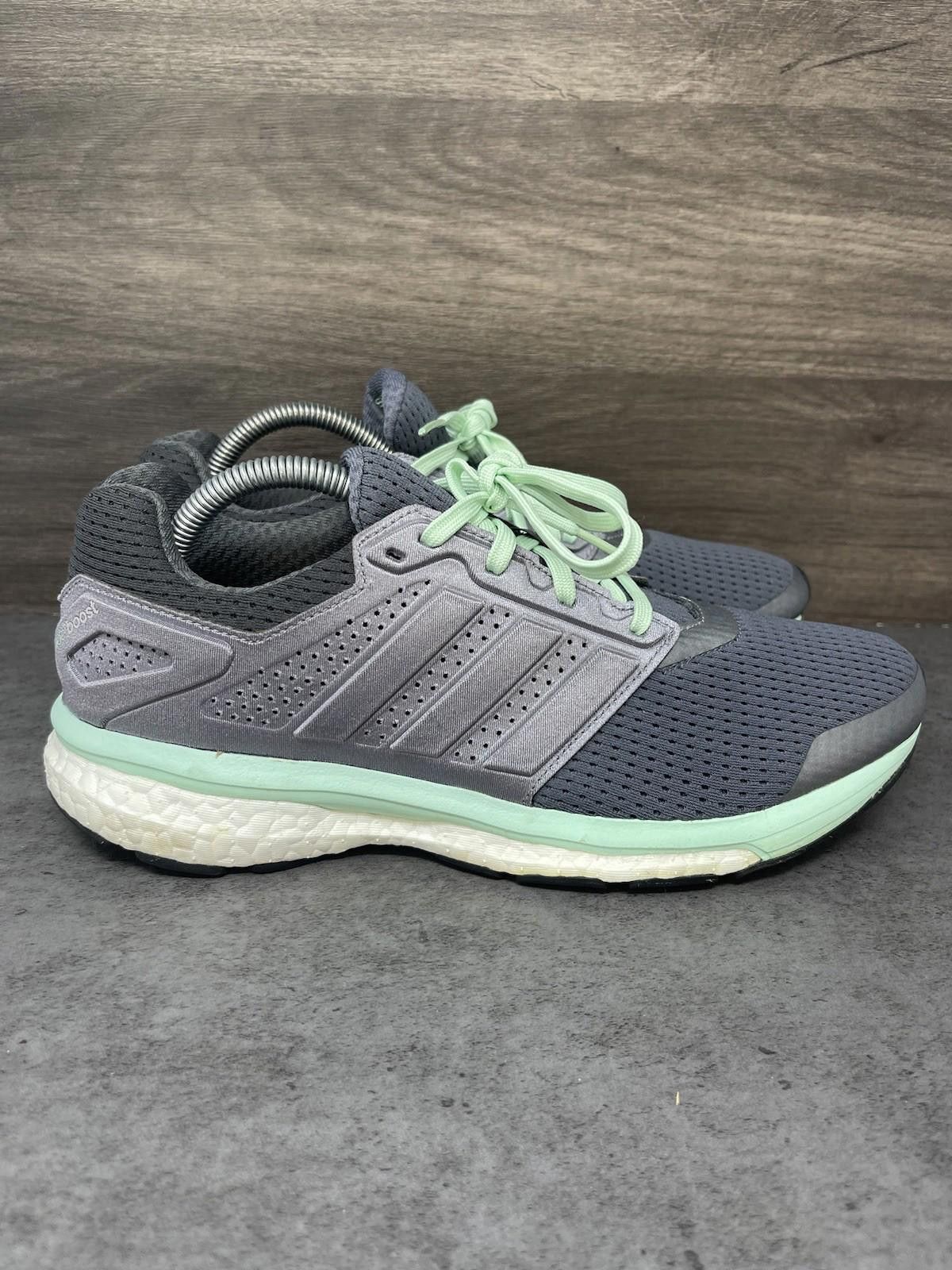 Adidas Adidas Supernova Glide Boost Shoes Womens Size 9.5 Grey Size US 9.5 / IT 39.5 - 5 Thumbnail