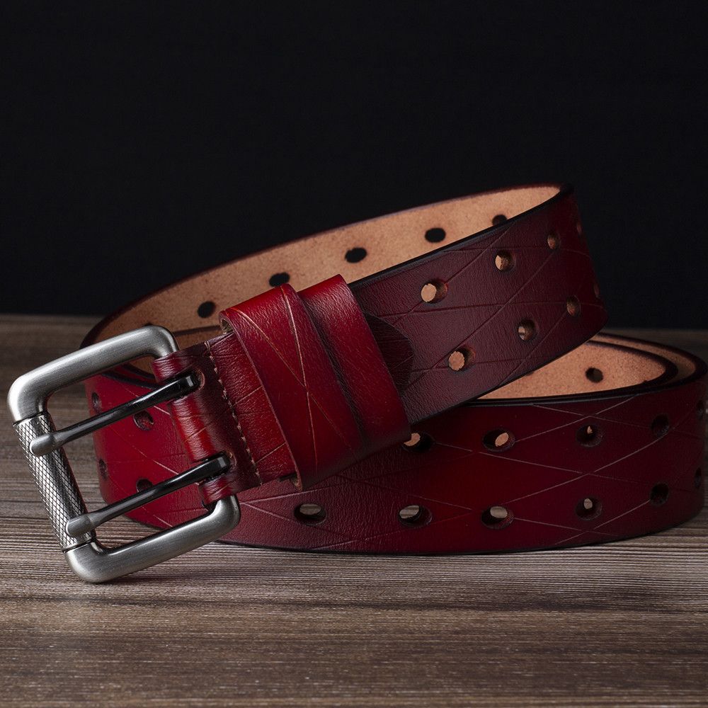 VIBE Matchless Vintage Belt Riveted Belts Menswear Accessories Size ONE SIZE - 4 Thumbnail