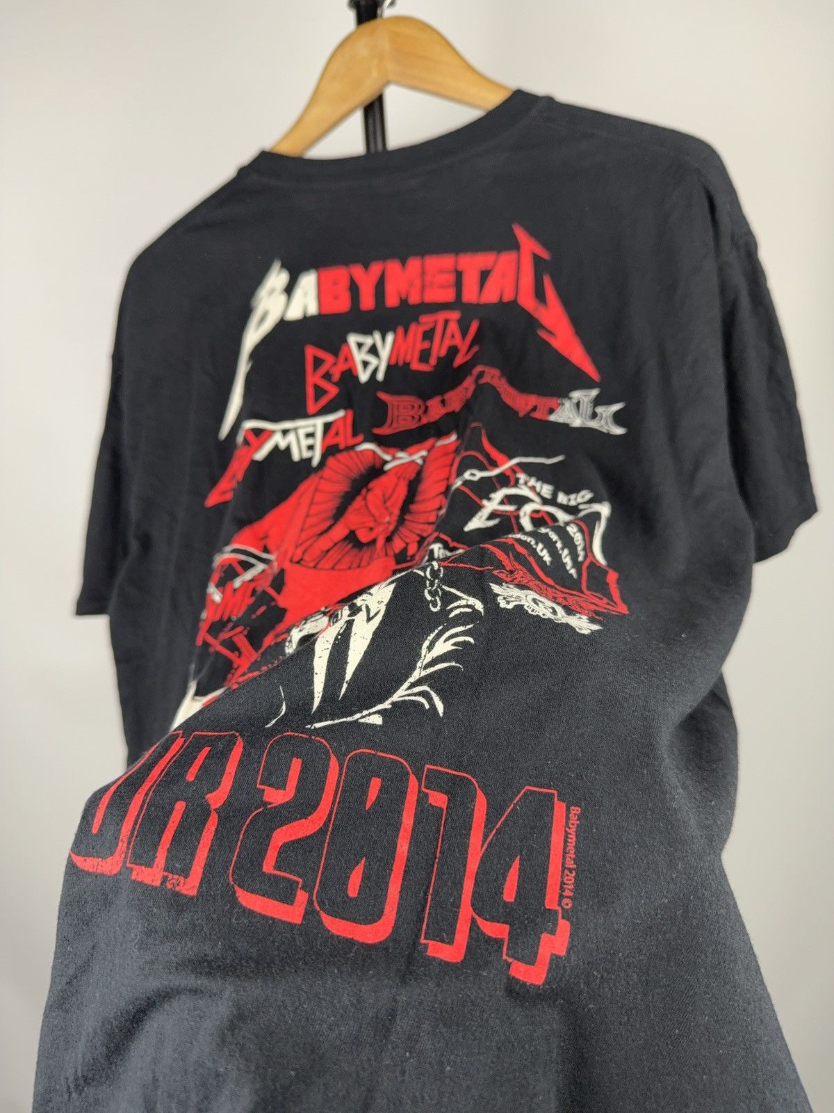 Band Tees Babymetal World Tour 2014 Big Fox Japan Tee XL Size US XL / EU 56 / 4 - 10 Thumbnail