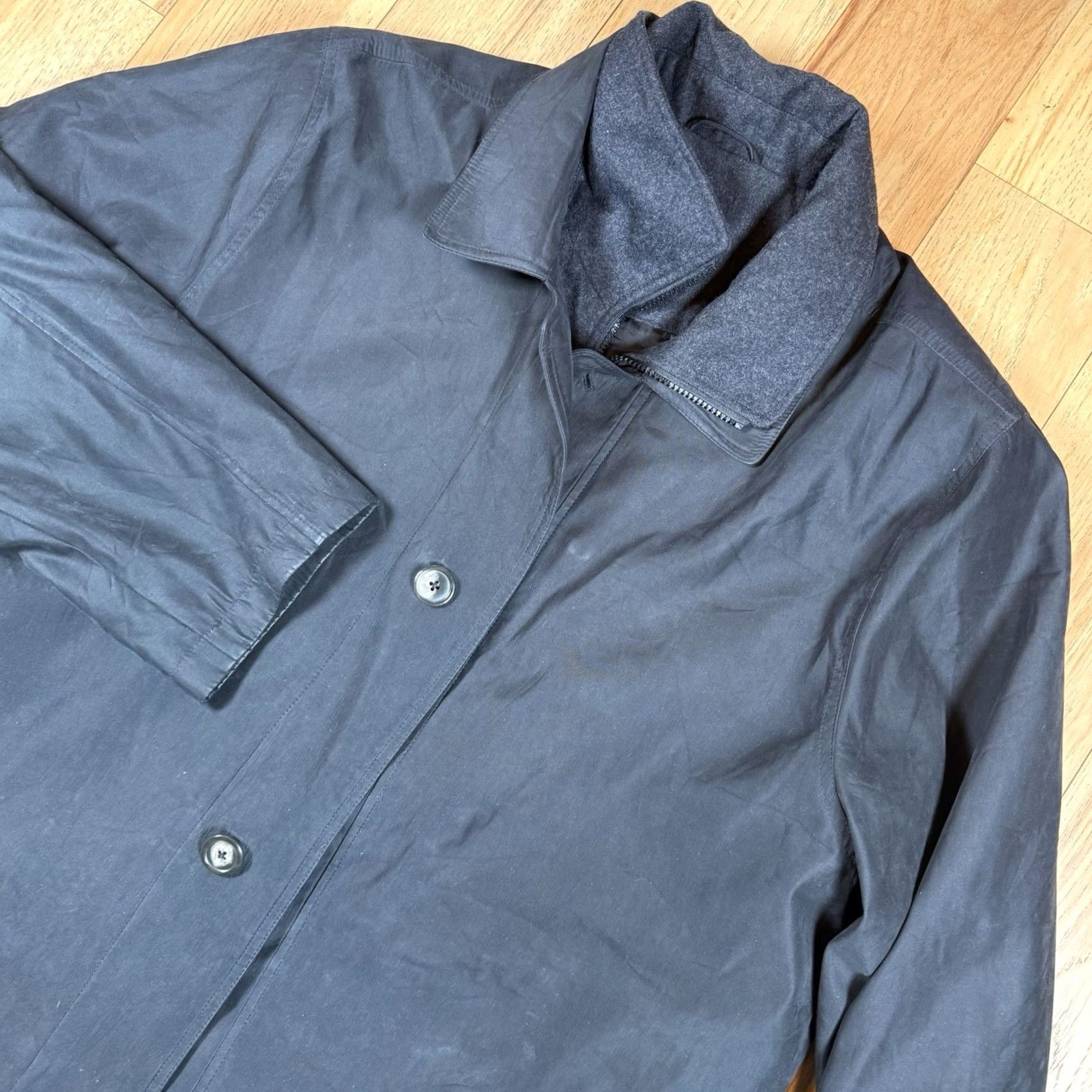 Ralph Lauren Ralph Lauren Overcoat Coat Long Black Wool Lined 46L Mens Big & Tall 46 46L Size US S / EU 44-46 / 1 - 2 Thumbnail