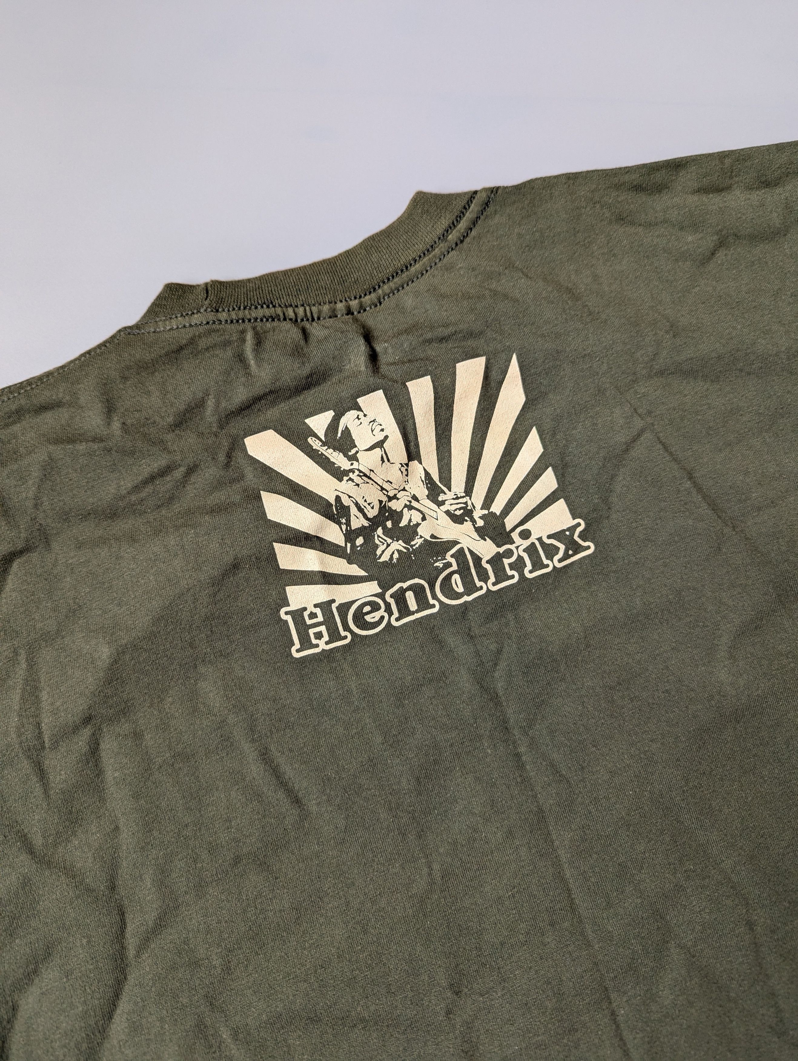 Band Tees × Vintage Vintage 2004 Jimi Hendrix Graphic t shirt Size US XL / EU 56 / 4 - 8 Thumbnail