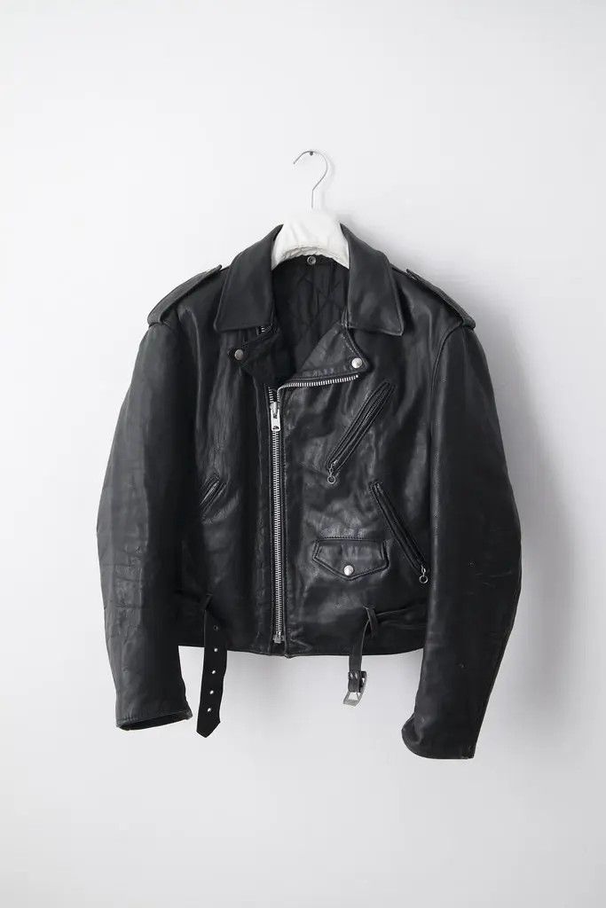 Harley Davidson Vintage 1970's perfecto leather jacket Size US S / EU 44-46 / 1 - 1 Thumbnail