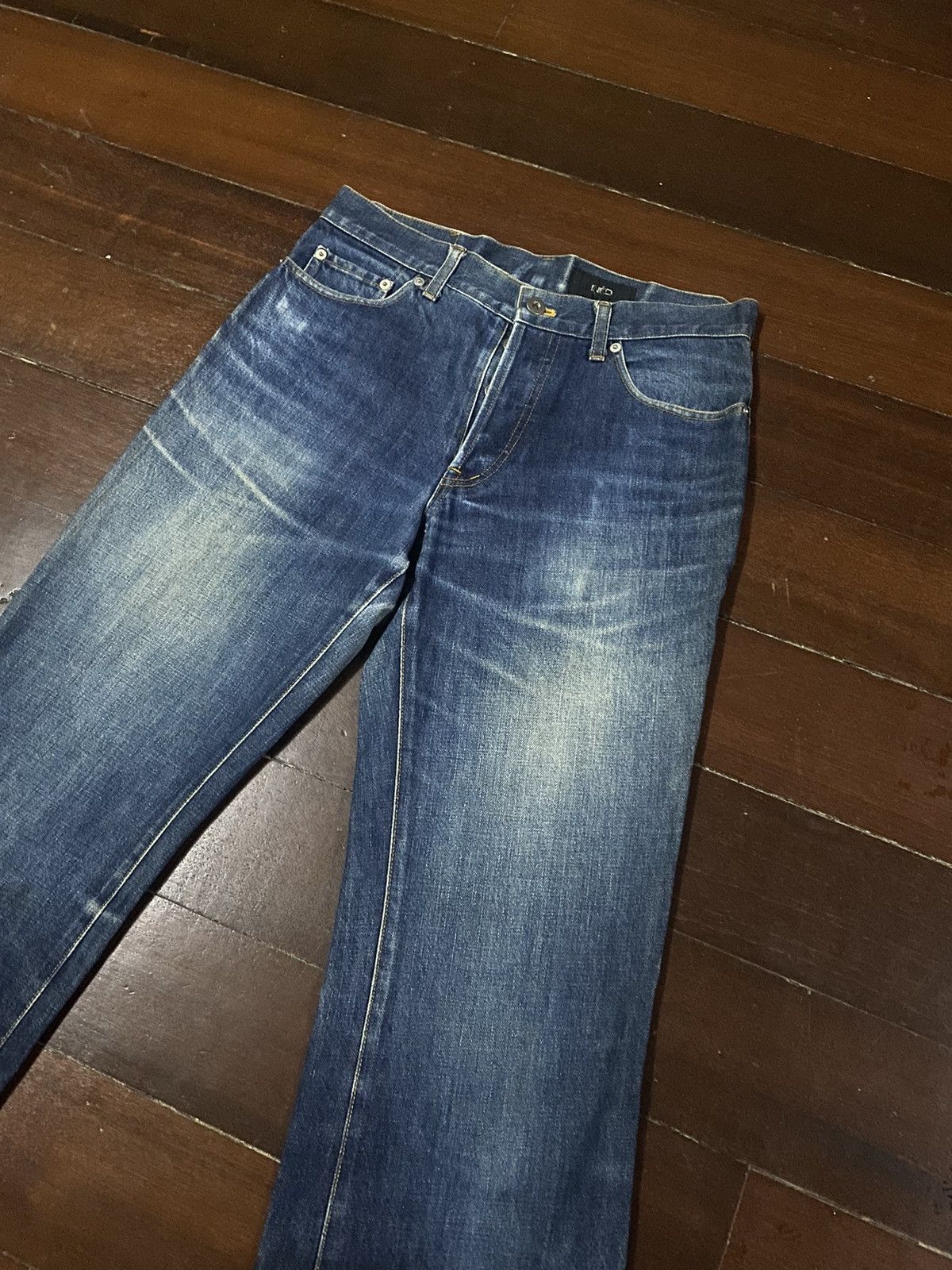 Yohji Yamamoto Vintage INED Homme BY Yohji Yamamoto BOOT CUT Distressed Size US 32 / EU 48 - 6 Thumbnail