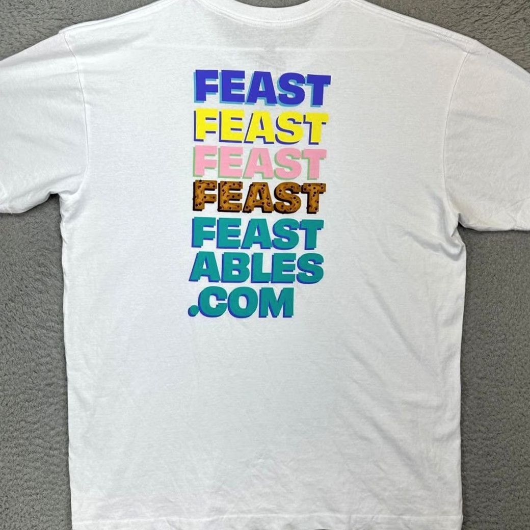 Vintage VINTAGE? No. Mr. Beast Graphic Tee Shirt Mens XL White Beast Cookies 100% Cotton Crew Neck Size US XL / EU 56 / 4 - 3 Thumbnail